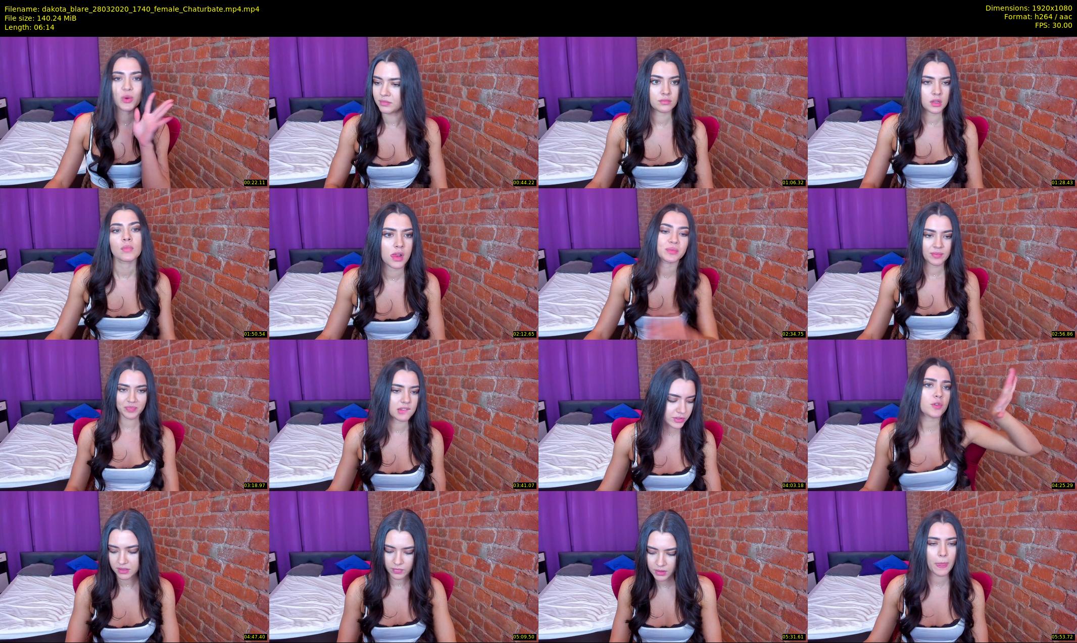 dakota_blare — 7 minute Chaturbate female cam show recording, 1080p, Mar 28, 2020