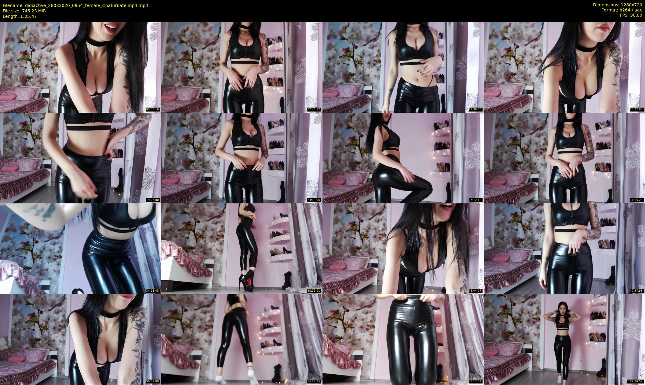 didiactive — 66 minute Chaturbate female cam show recording, 720p, Mar 28, 2020
