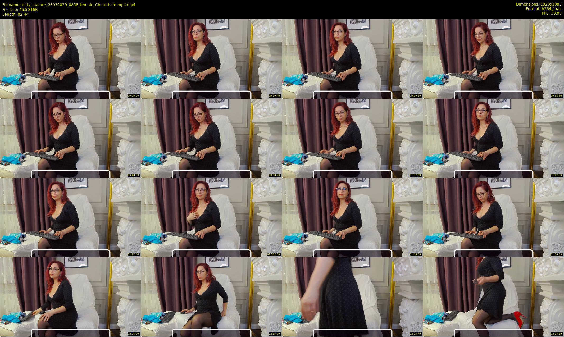 dirty_mature — 3 minute Chaturbate female cam show recording, 1080p, Mar 28, 2020