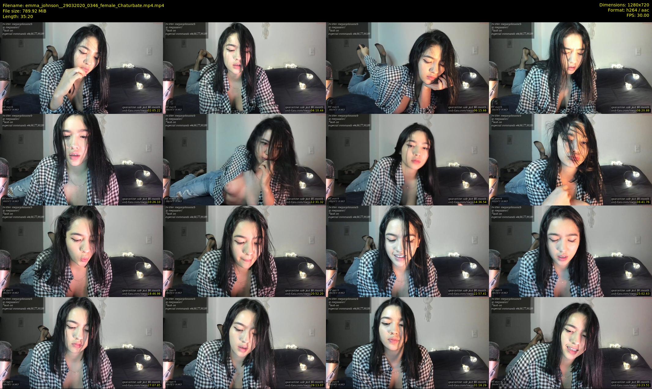 emma_johnson_ — 36 minute Chaturbate female cam show recording, 720p, Mar 29, 2020