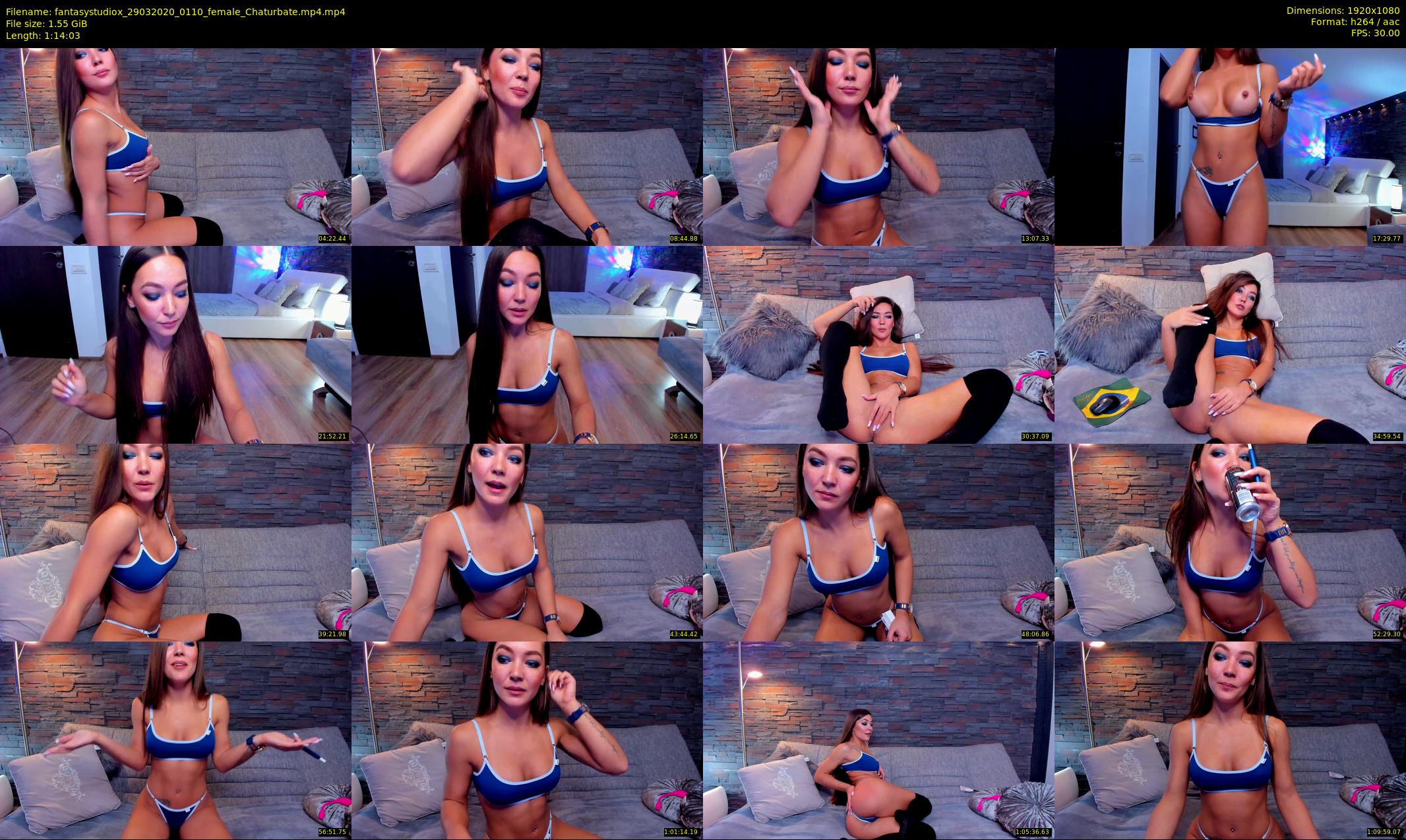 fantasystudiox — 75 minute Chaturbate female cam show recording, 1080p, Mar 29, 2020