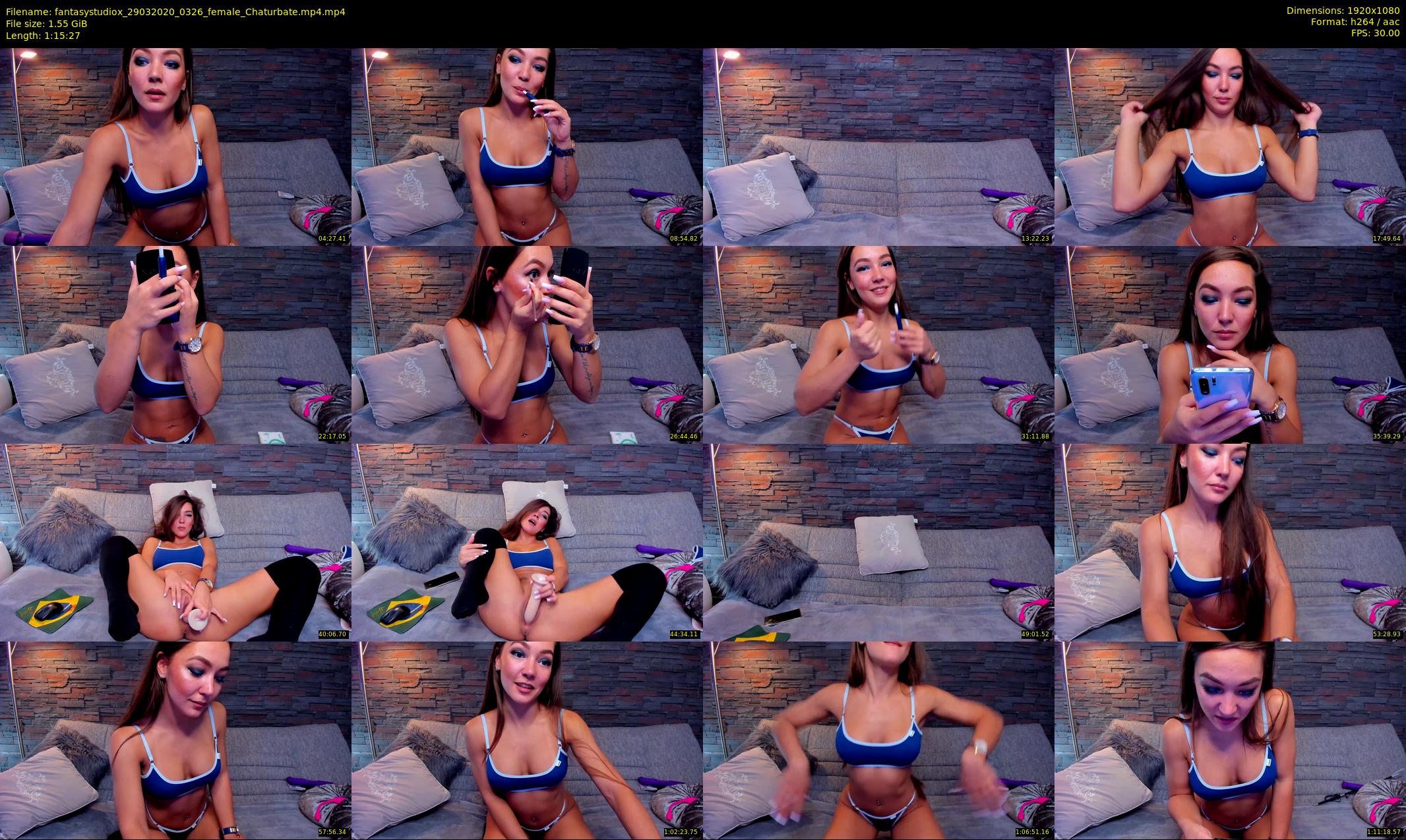 fantasystudiox — 76 minute Chaturbate female cam show recording, 1080p, Mar 29, 2020