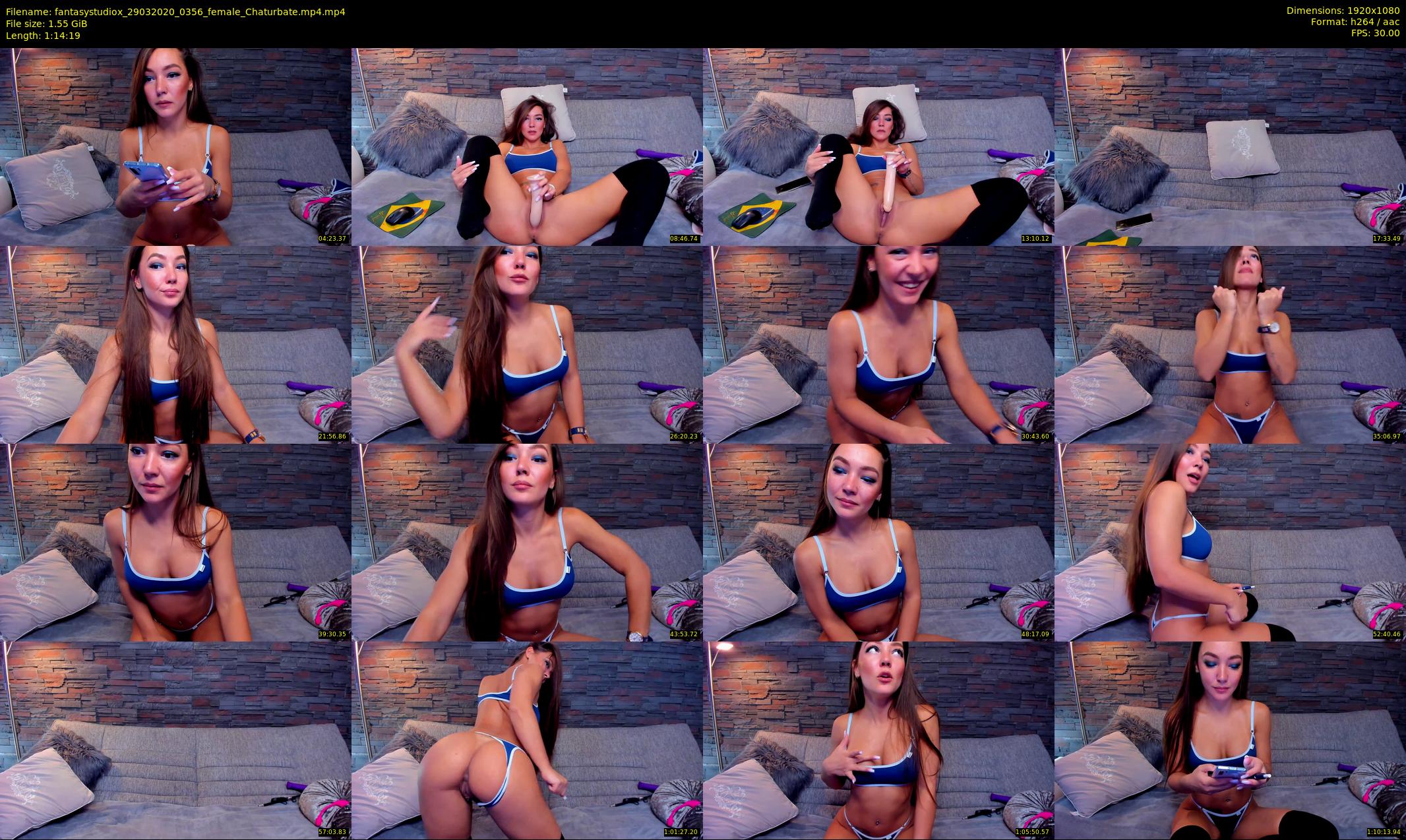 fantasystudiox — 75 minute Chaturbate female cam show recording, 1080p, Mar 29, 2020