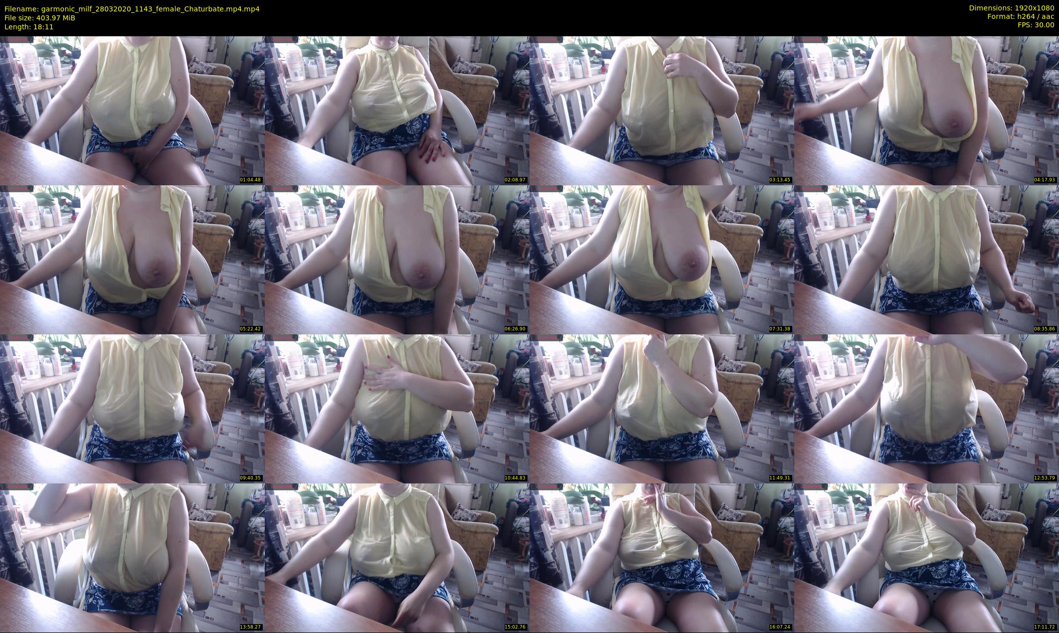 garmonic_milf — 19 minute Chaturbate female cam show recording, 1080p, Mar 28, 2020