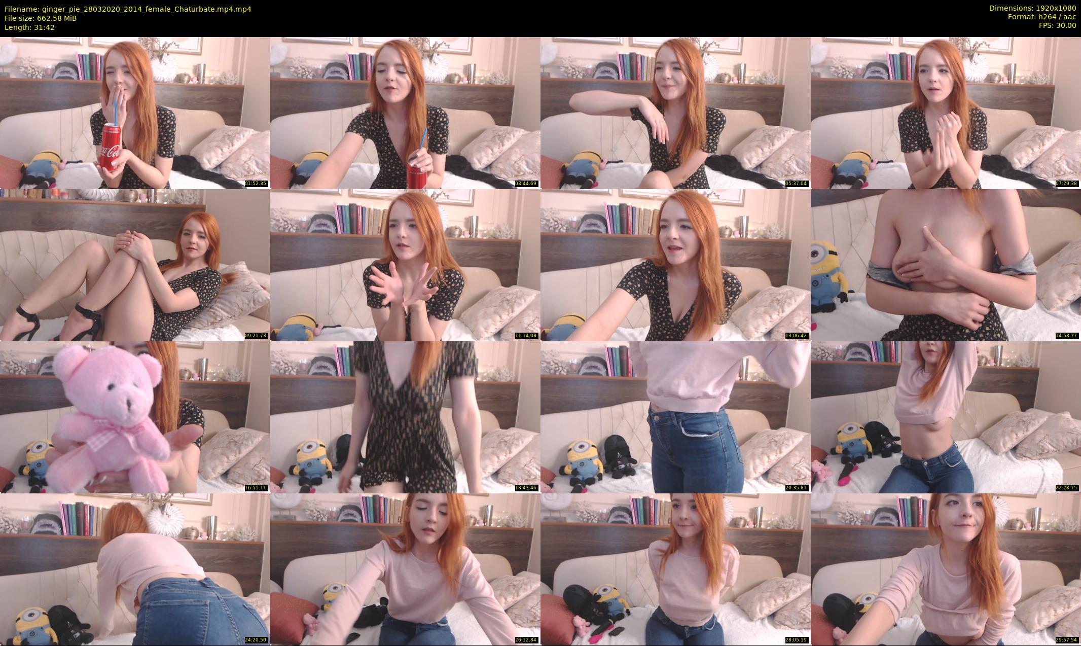 ginger_pie — 32 minute Chaturbate female cam show recording, 1080p, Mar 28, 2020