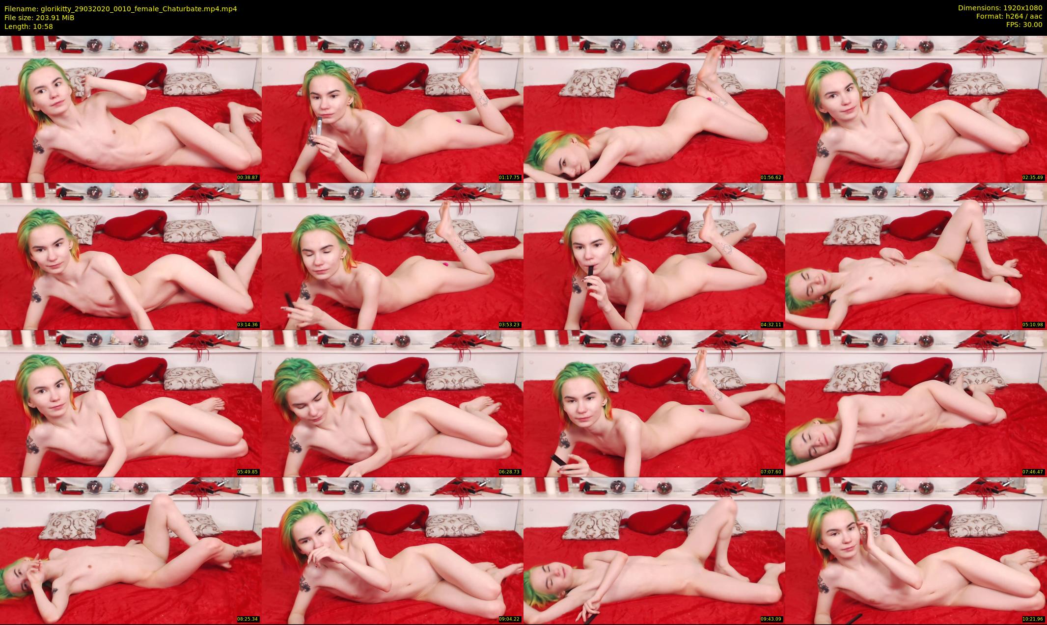 glorikitty — 11 minute Chaturbate female cam show recording, 1080p, Mar 29, 2020