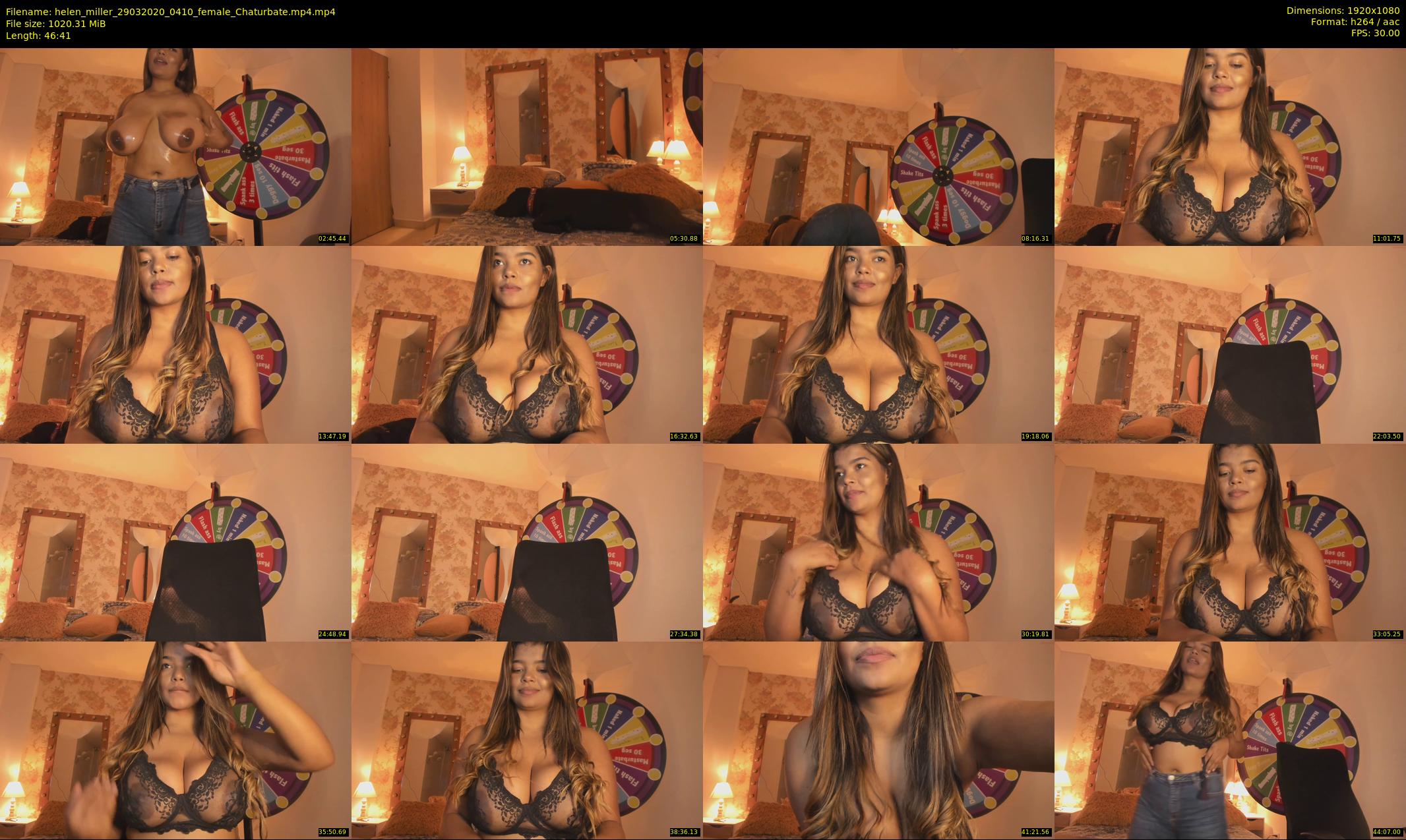helen_miller — 47 minute Chaturbate female cam show recording, 1080p, Mar 29, 2020