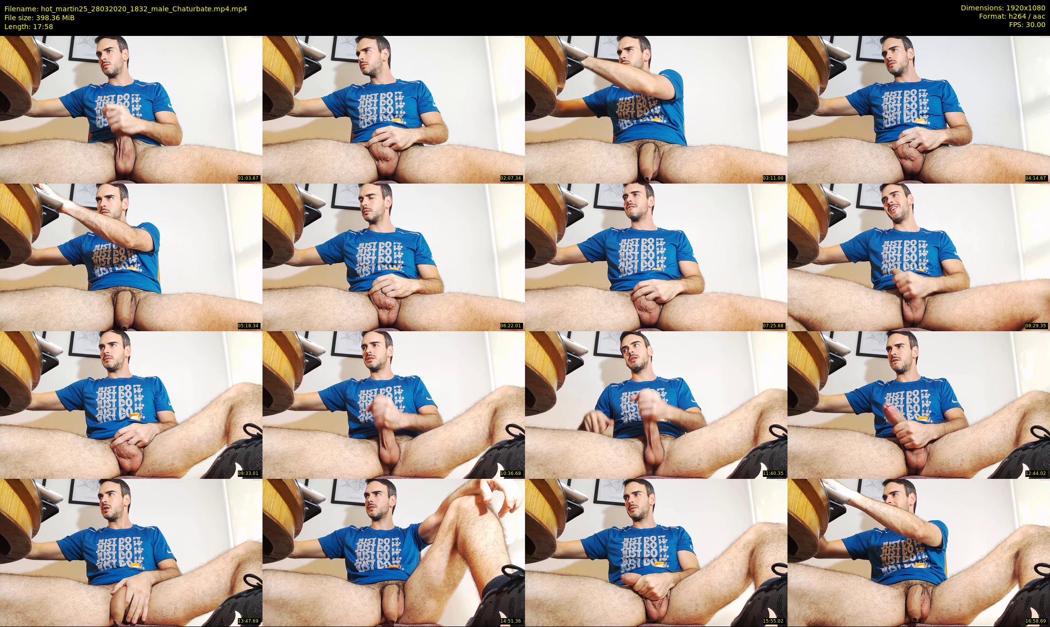 hot_martin25 — 18 minute Chaturbate male cam show recording, 1080p, Mar 28, 2020
