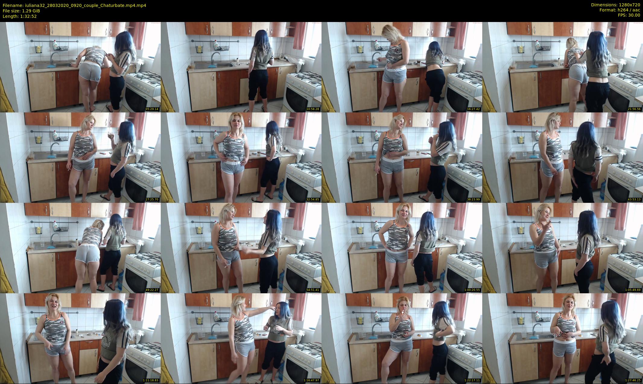 iuliana32 — 93 minute Chaturbate couple cam show recording, 720p, Mar 28, 2020