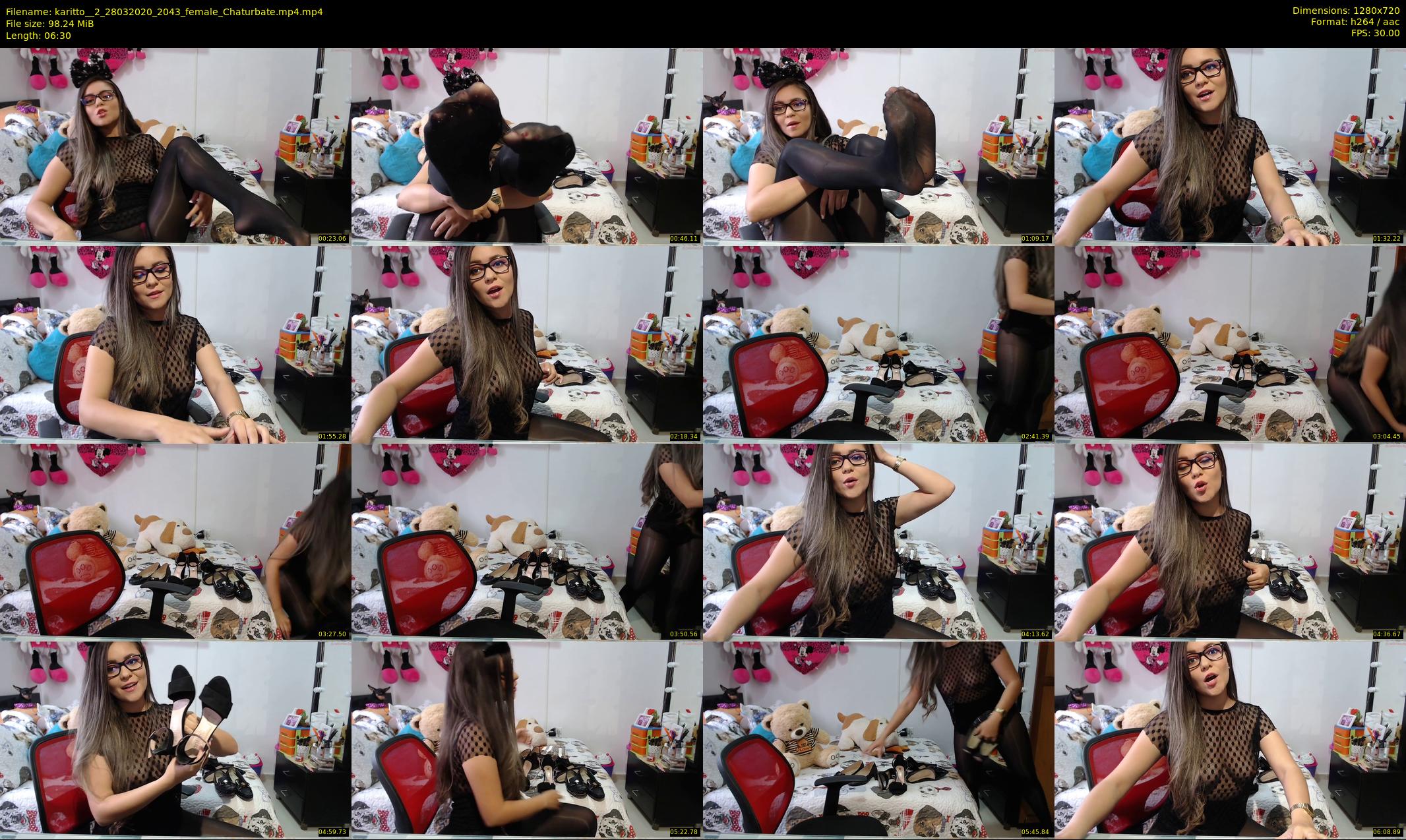 karitto__2 — 7 minute Chaturbate female cam show recording, 720p, Mar 28, 2020