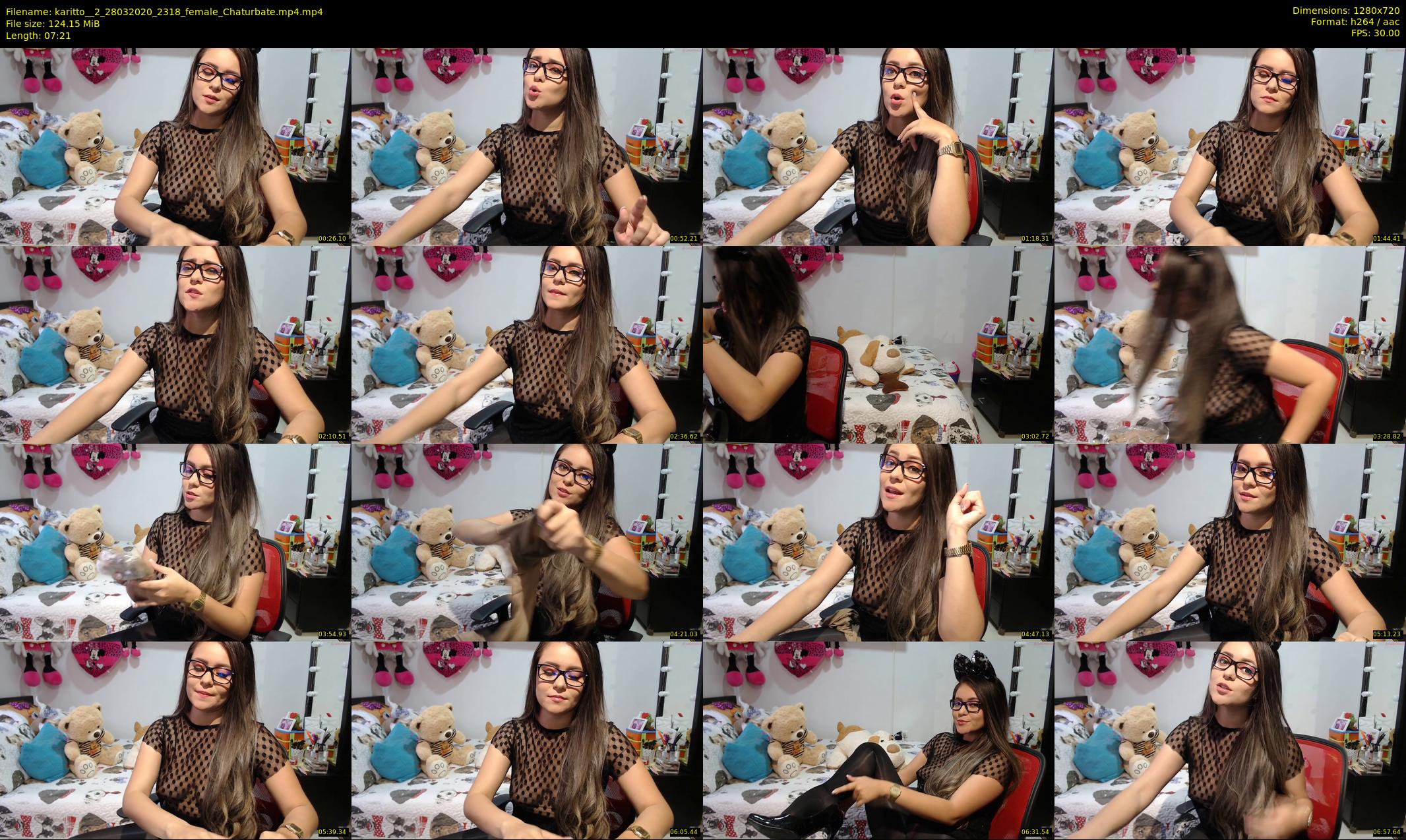 karitto__2 — 8 minute Chaturbate female cam show recording, 720p, Mar 28, 2020