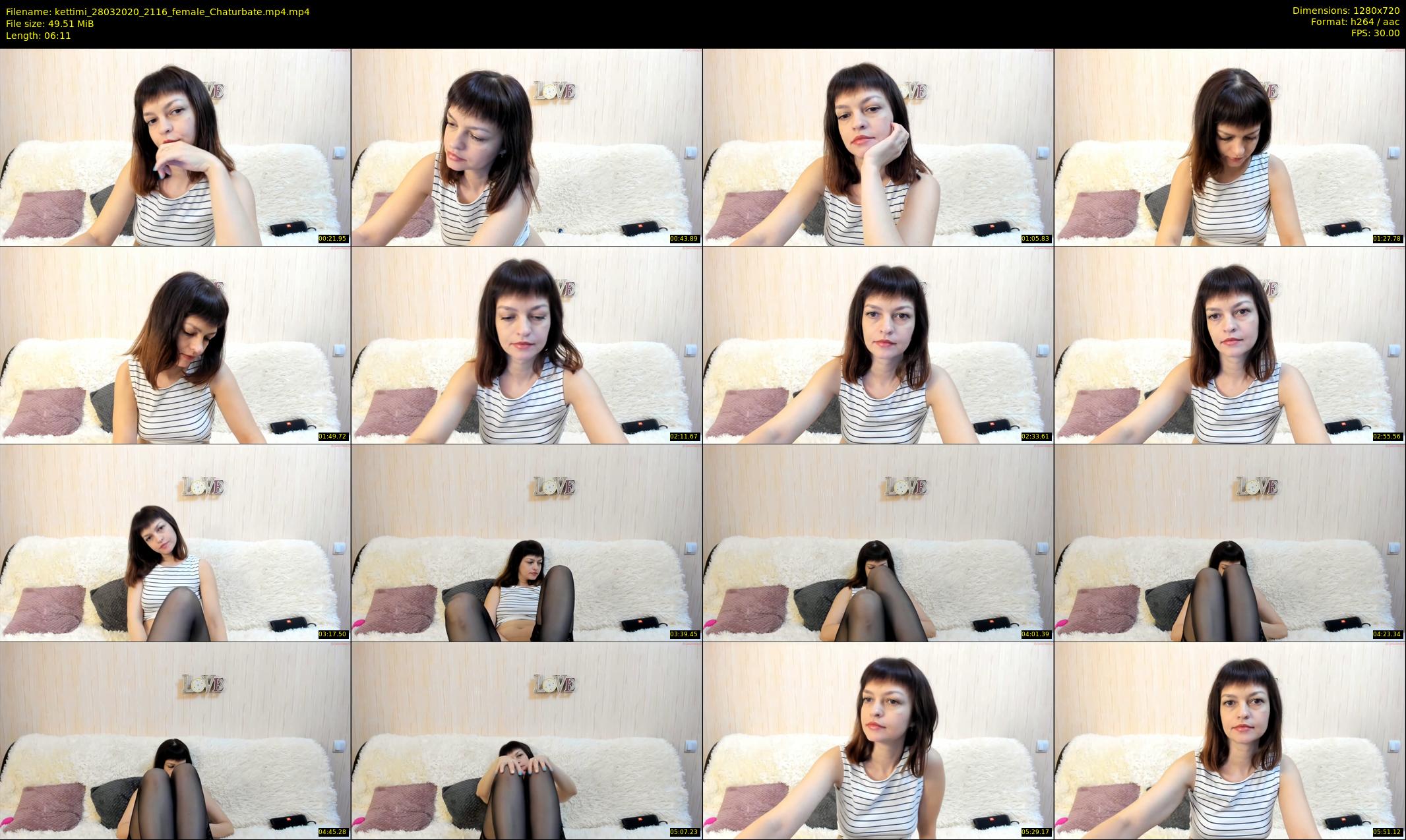 kettimi — 7 minute Chaturbate female cam show recording, 720p, Mar 28, 2020