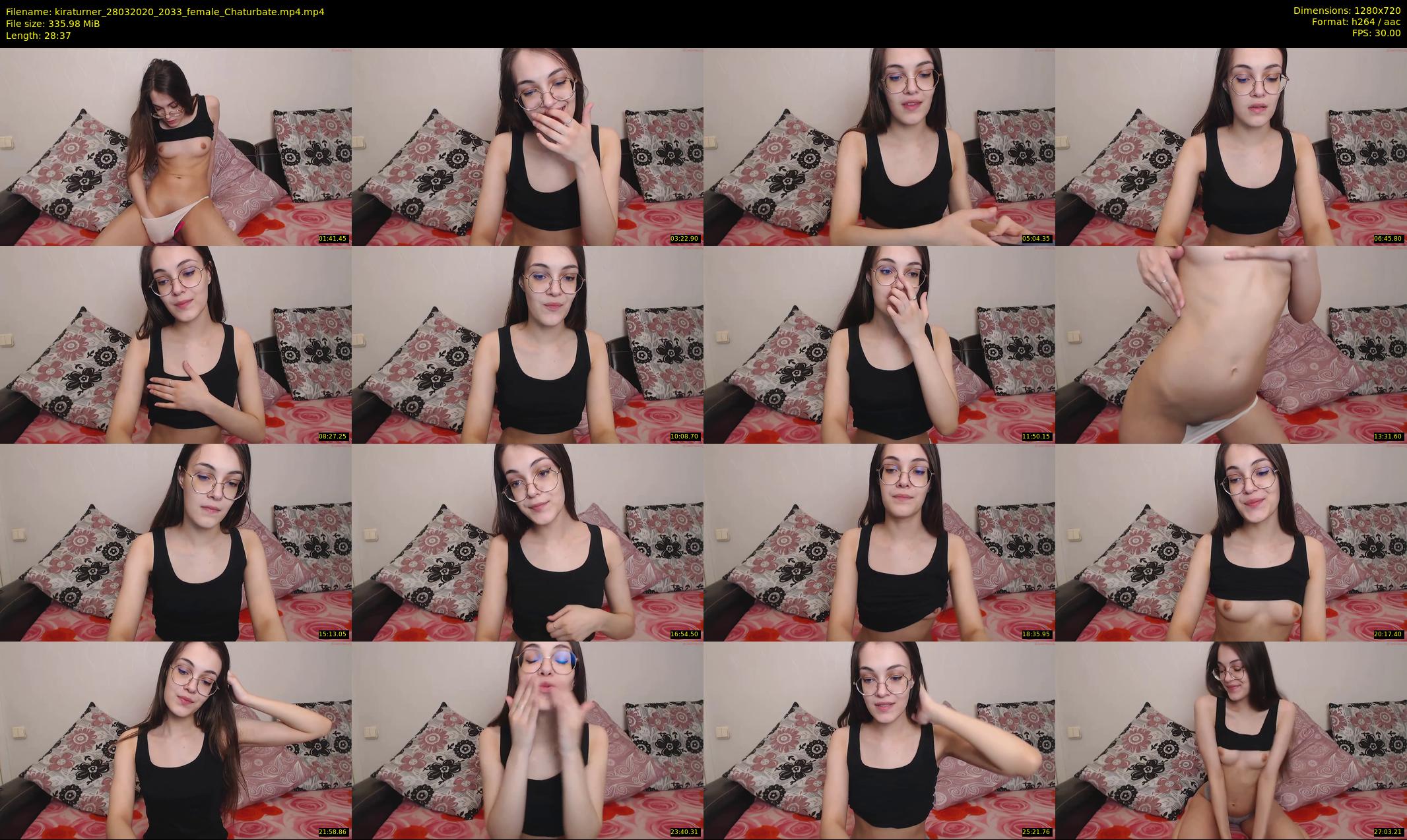 kiraturner — 29 minute Chaturbate couple cam show recording, 720p, Mar 28, 2020