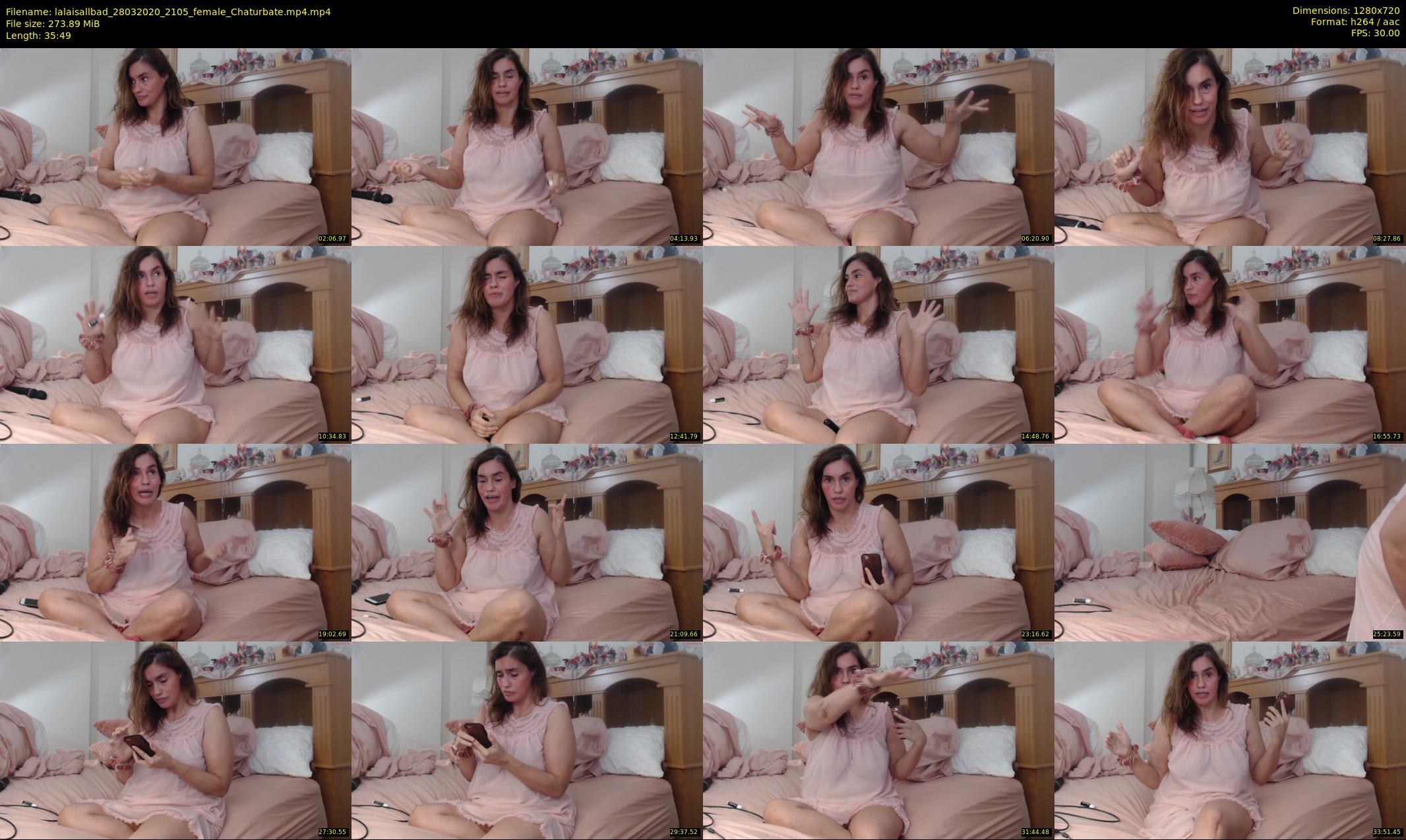 lalaisallbad — 36 minute Chaturbate female cam show recording, 720p, Mar 28, 2020