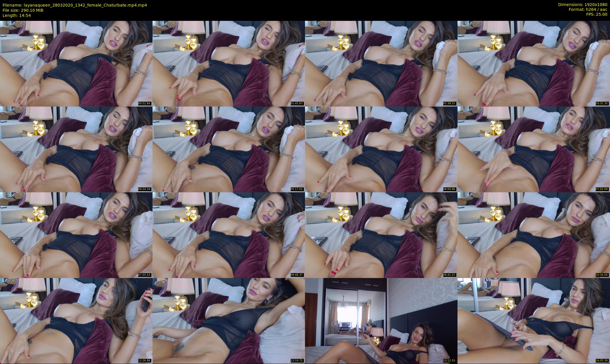 layanaqueen — 15 minute Chaturbate female cam show recording, 1080p, Mar 28, 2020