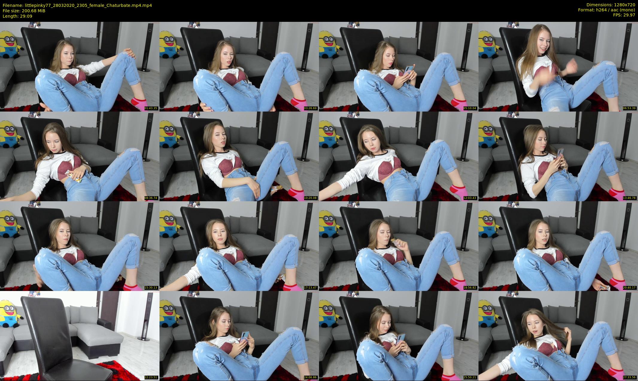 littlepinky77 — 30 minute Chaturbate female cam show recording, 720p, Mar 28, 2020