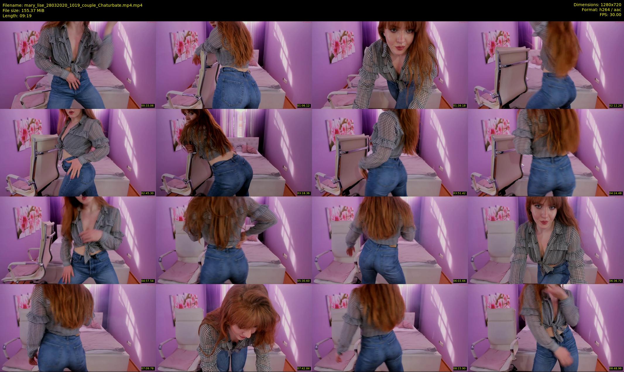 mary_lise — 10 minute Chaturbate couple cam show recording, 720p, Mar 28, 2020