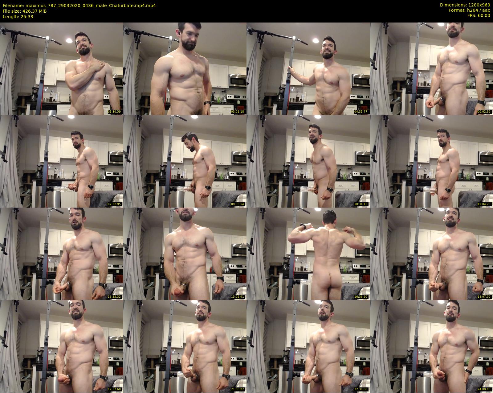 maximus_787 — 26 minute Chaturbate male cam show recording, 720p, Mar 29, 2020