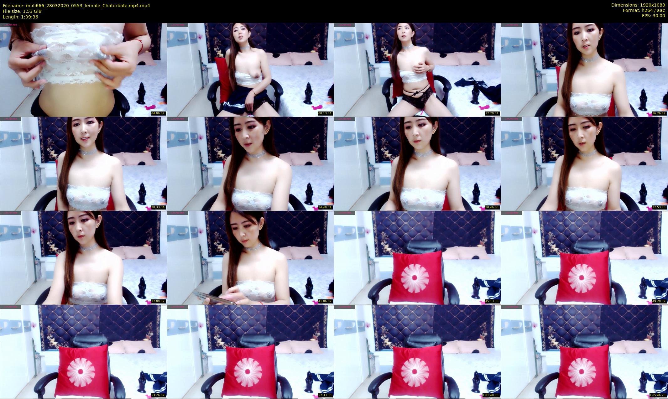 moli666 — 70 minute Chaturbate female cam show recording, 1080p, Mar 28, 2020