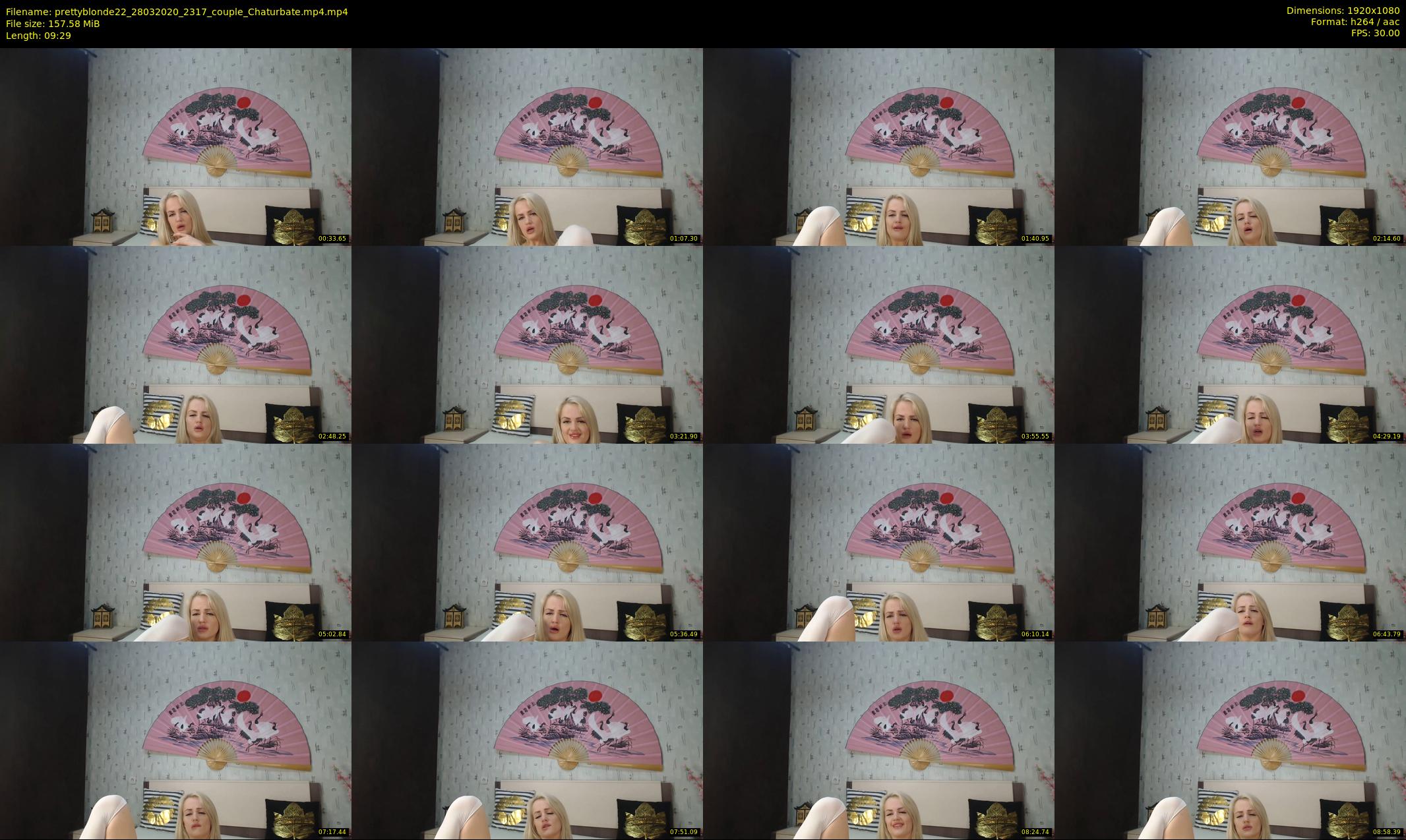 prettyblonde22 — 10 minute Chaturbate female cam show recording, 1080p, Mar 28, 2020