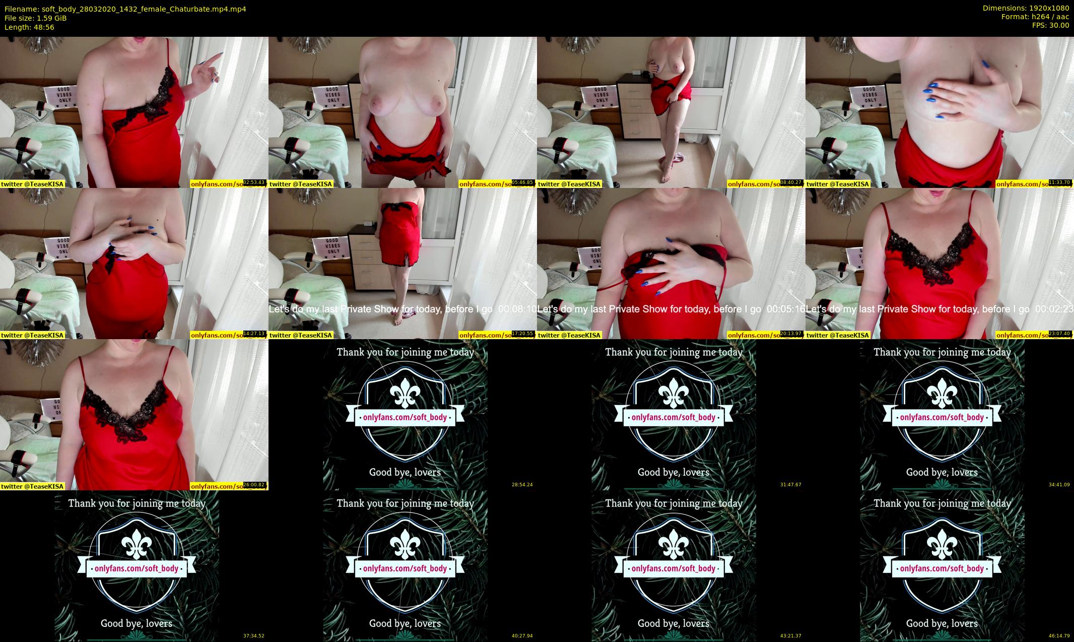 soft_body — 49 minute Chaturbate female cam show recording, 1080p, Mar 28, 2020