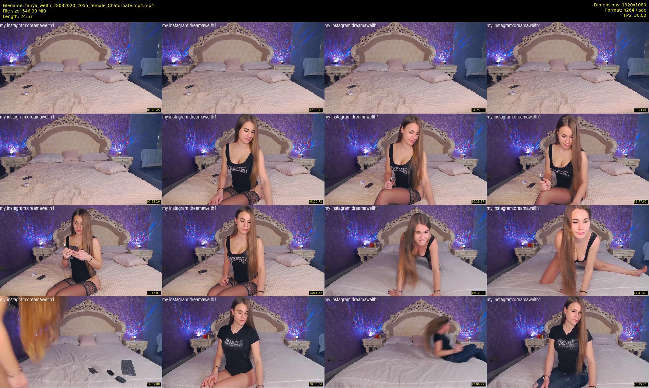 tanya_welth — 25 minute Chaturbate female cam show recording, 1080p, Mar 28, 2020