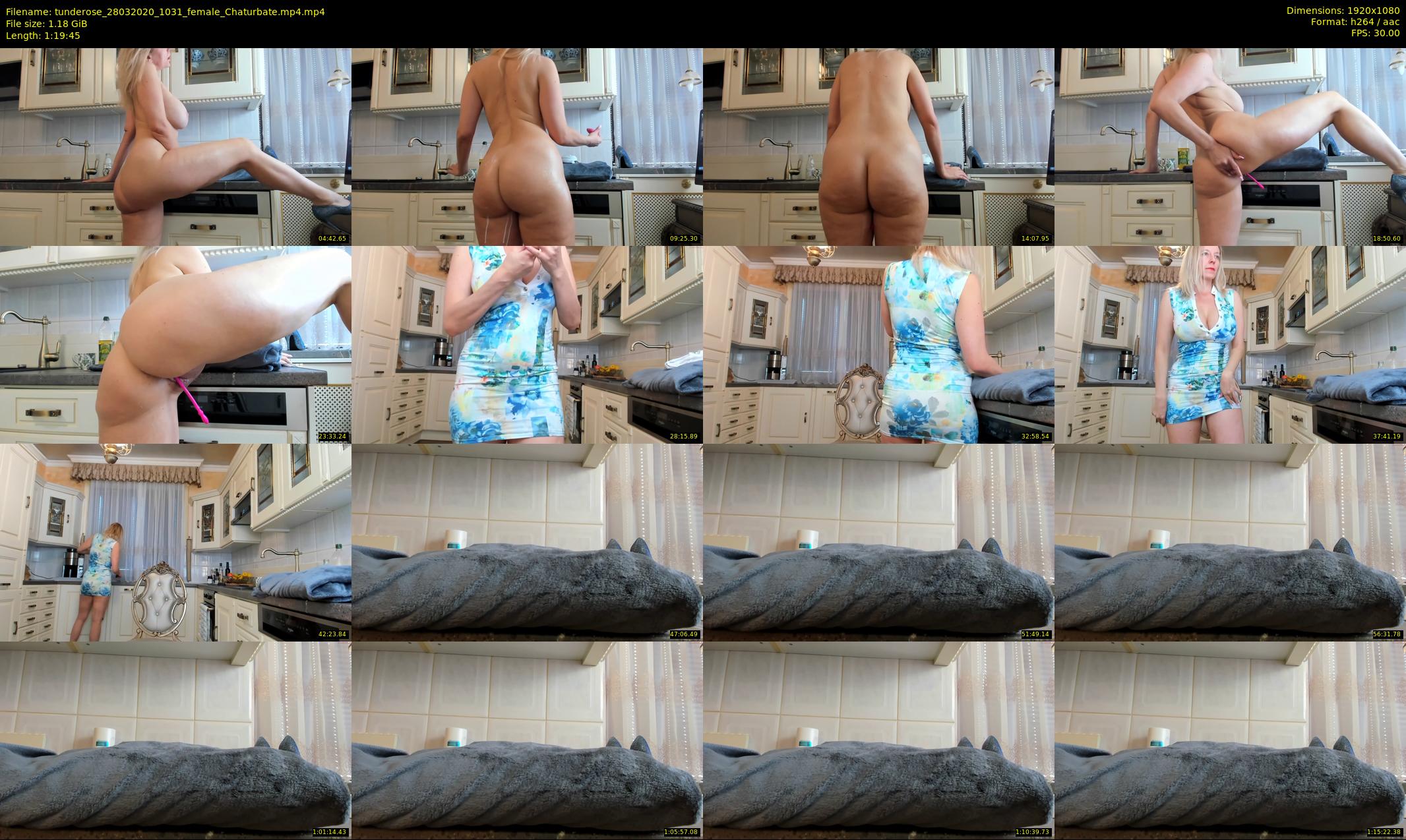 tunderose — 80 minute Chaturbate female cam show recording, 1080p, Mar 28, 2020