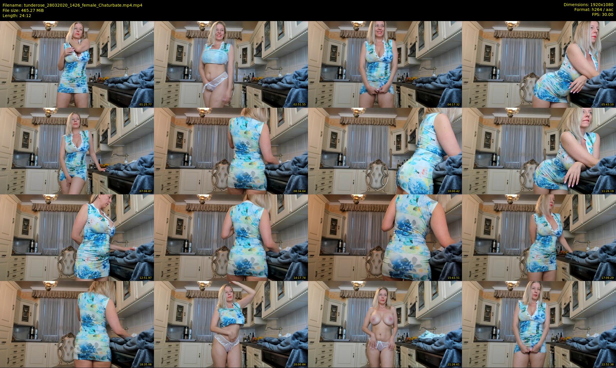 tunderose — 25 minute Chaturbate female cam show recording, 1080p, Mar 28, 2020