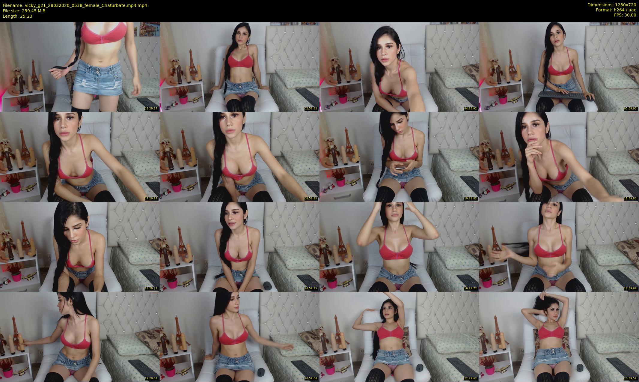 vicky_g21 — 26 minute Chaturbate female cam show recording, 720p, Mar 28, 2020
