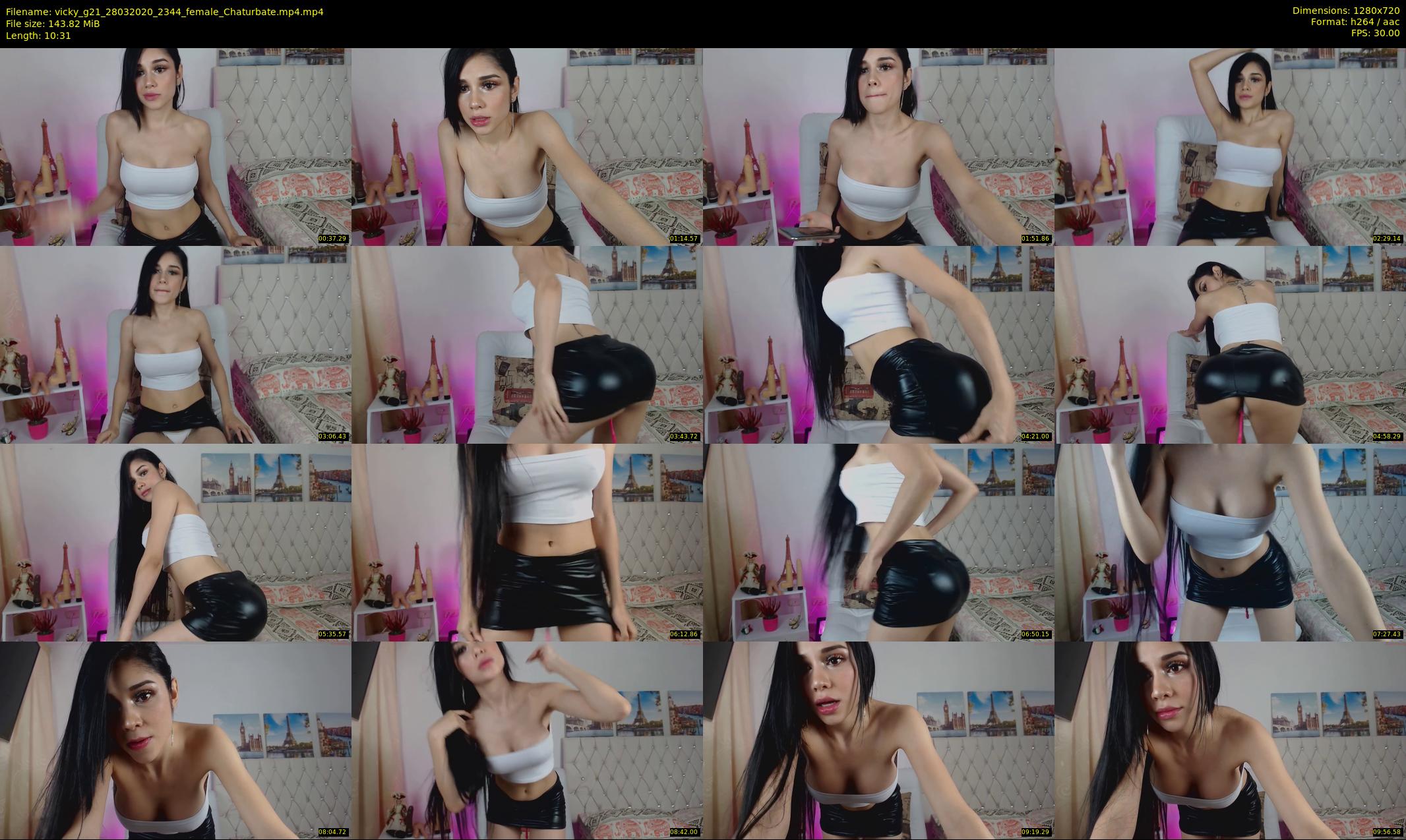 vicky_g21 — 11 minute Chaturbate female cam show recording, 720p, Mar 28, 2020