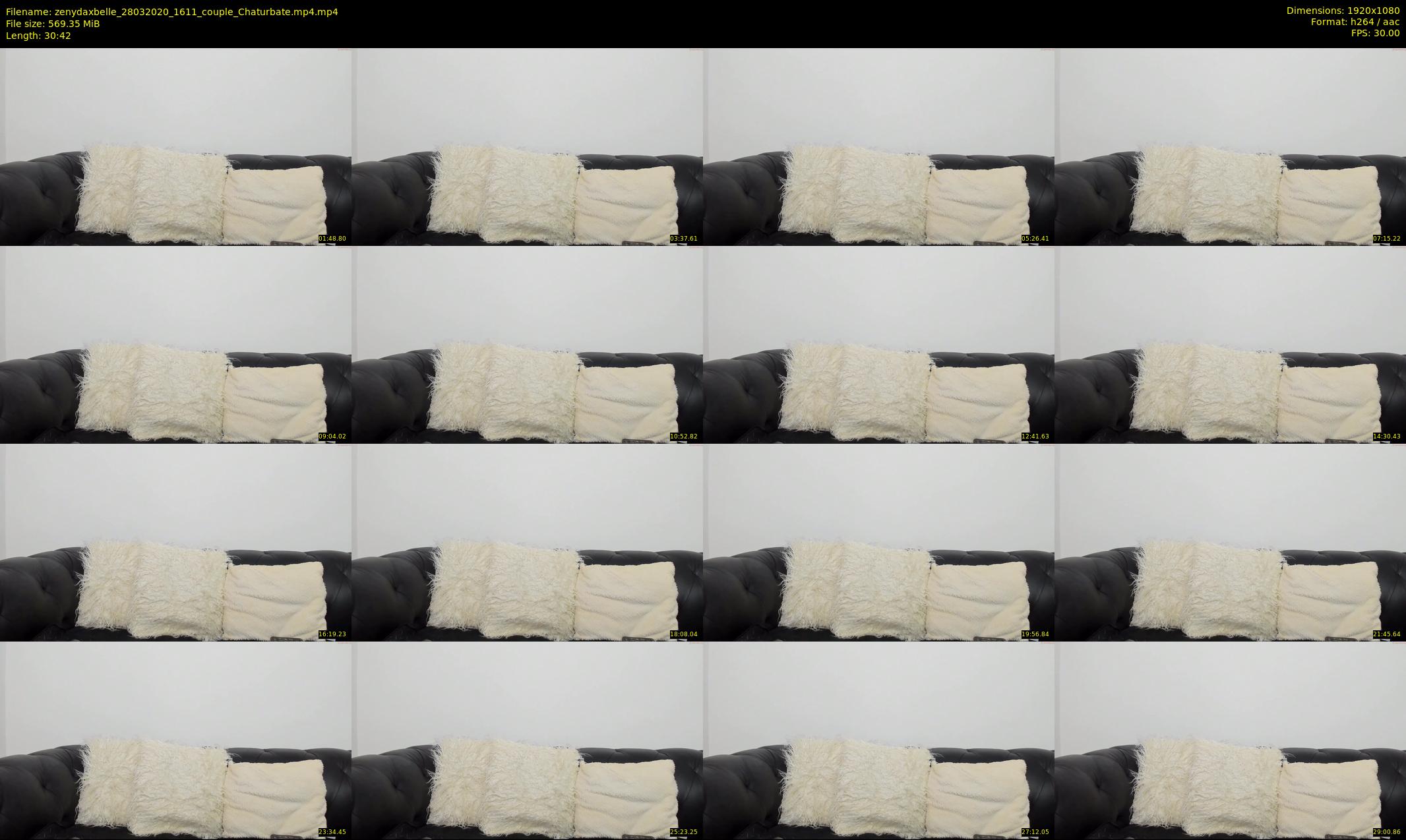 zenydaxbelle — 31 minute Chaturbate couple cam show recording, 1080p, Mar 28, 2020