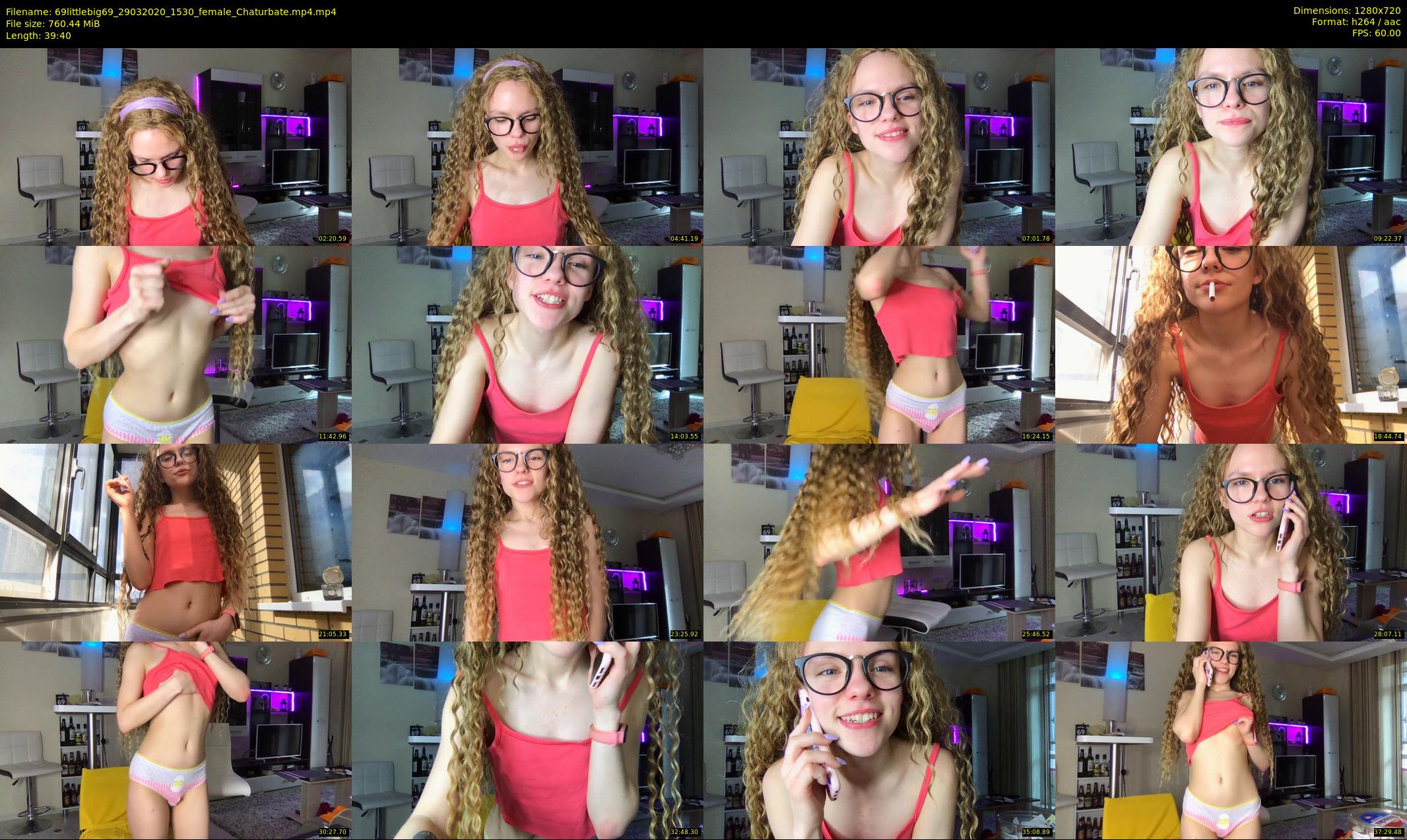69littlebig69 — 40 minute Chaturbate couple cam show recording, 720p, Mar 29, 2020