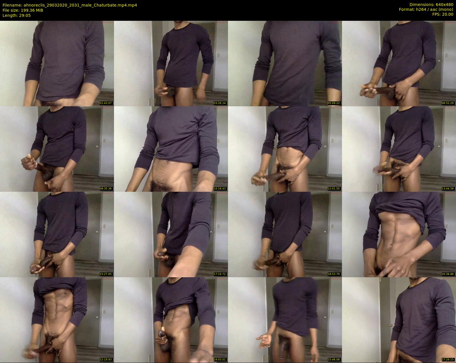ahnoreclis — 30 minute Chaturbate male cam show recording, 480p, Mar 29, 2020