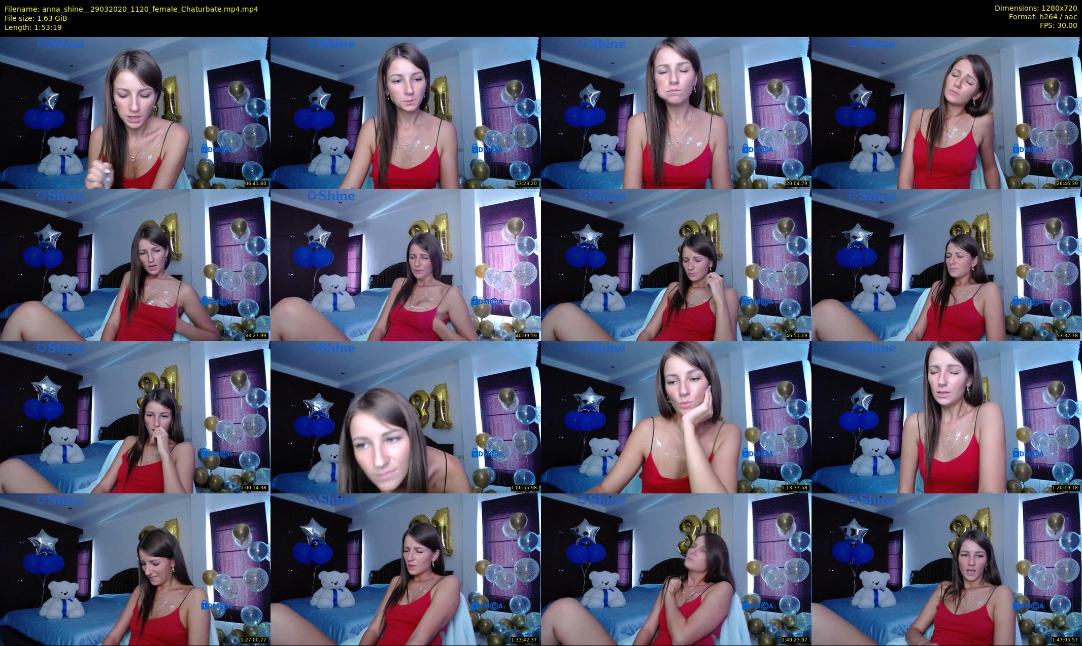 anna_shine_ — 114 minute Chaturbate female cam show recording, 720p, Mar 29, 2020