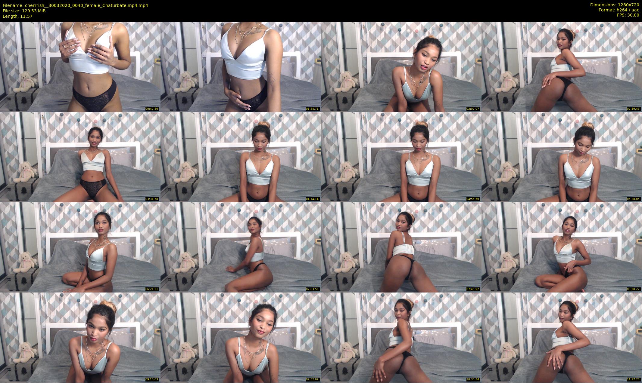cherrrish_ — 12 minute Chaturbate female cam show recording, 720p, Mar 30, 2020