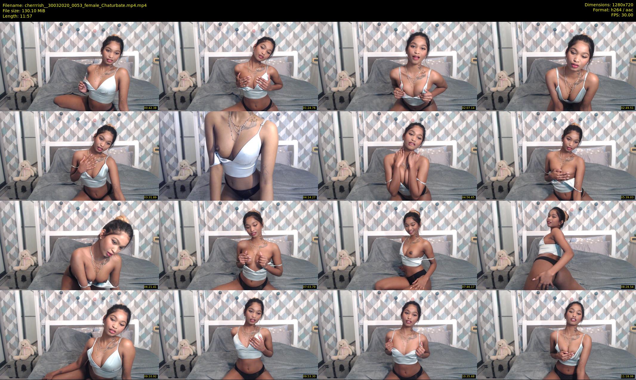 cherrrish_ — 12 minute Chaturbate female cam show recording, 720p, Mar 30, 2020