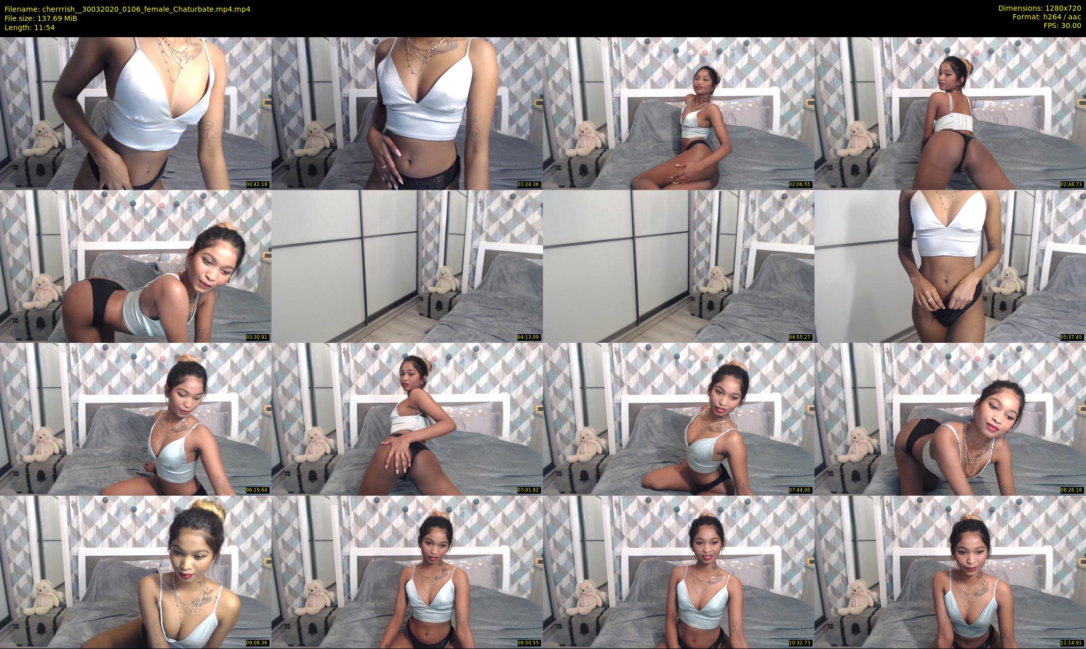 cherrrish_ — 12 minute Chaturbate female cam show recording, 720p, Mar 30, 2020
