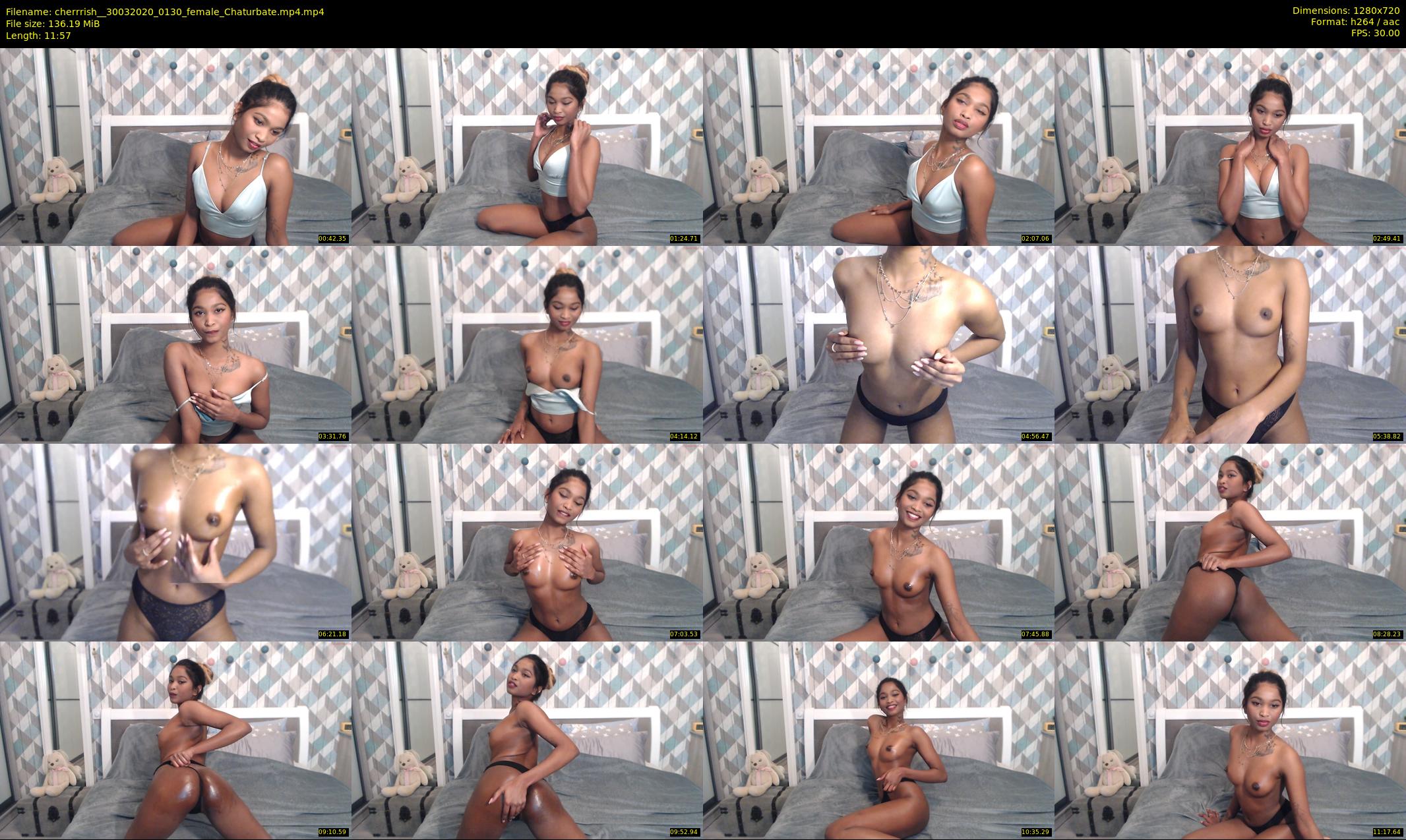 cherrrish_ — 12 minute Chaturbate female cam show recording, 720p, Mar 30, 2020