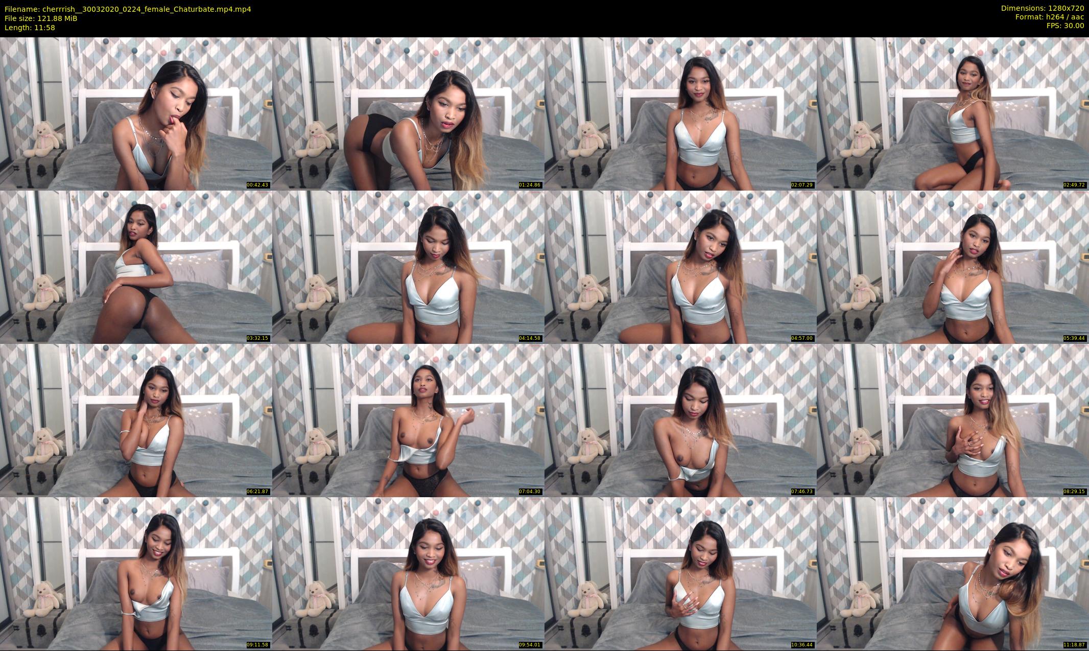cherrrish_ — 12 minute Chaturbate female cam show recording, 720p, Mar 30, 2020