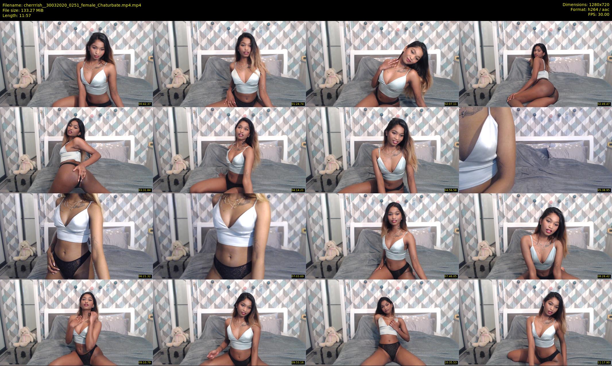 cherrrish_ — 12 minute Chaturbate female cam show recording, 720p, Mar 30, 2020