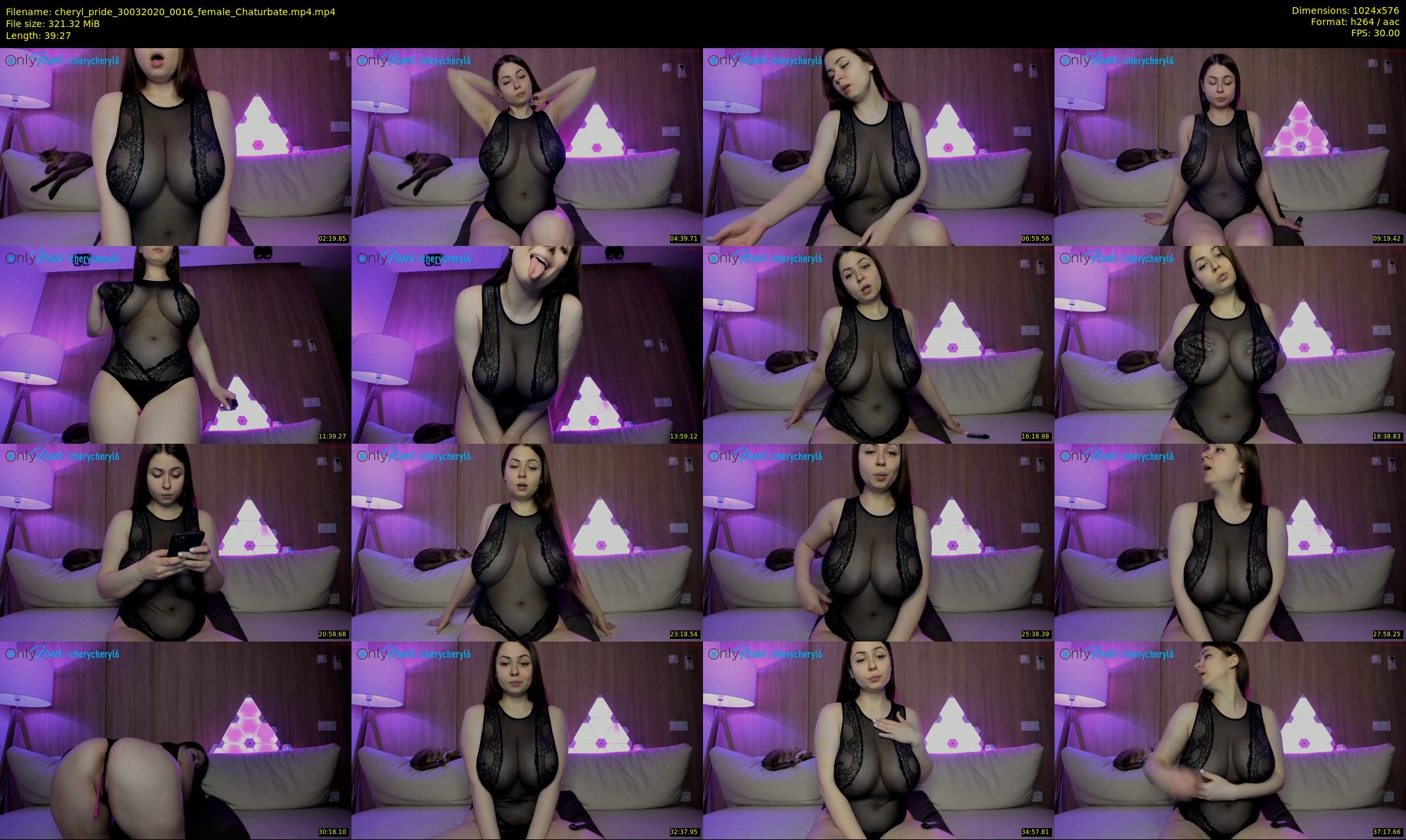 cheryl_pride — 40 minute Chaturbate female cam show recording, 480p, Mar 30, 2020