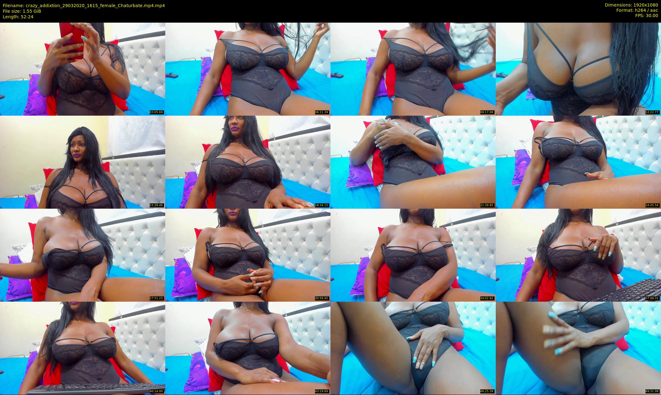 crazy_addixtion — 53 minute Chaturbate female cam show recording, 1080p, Mar 29, 2020