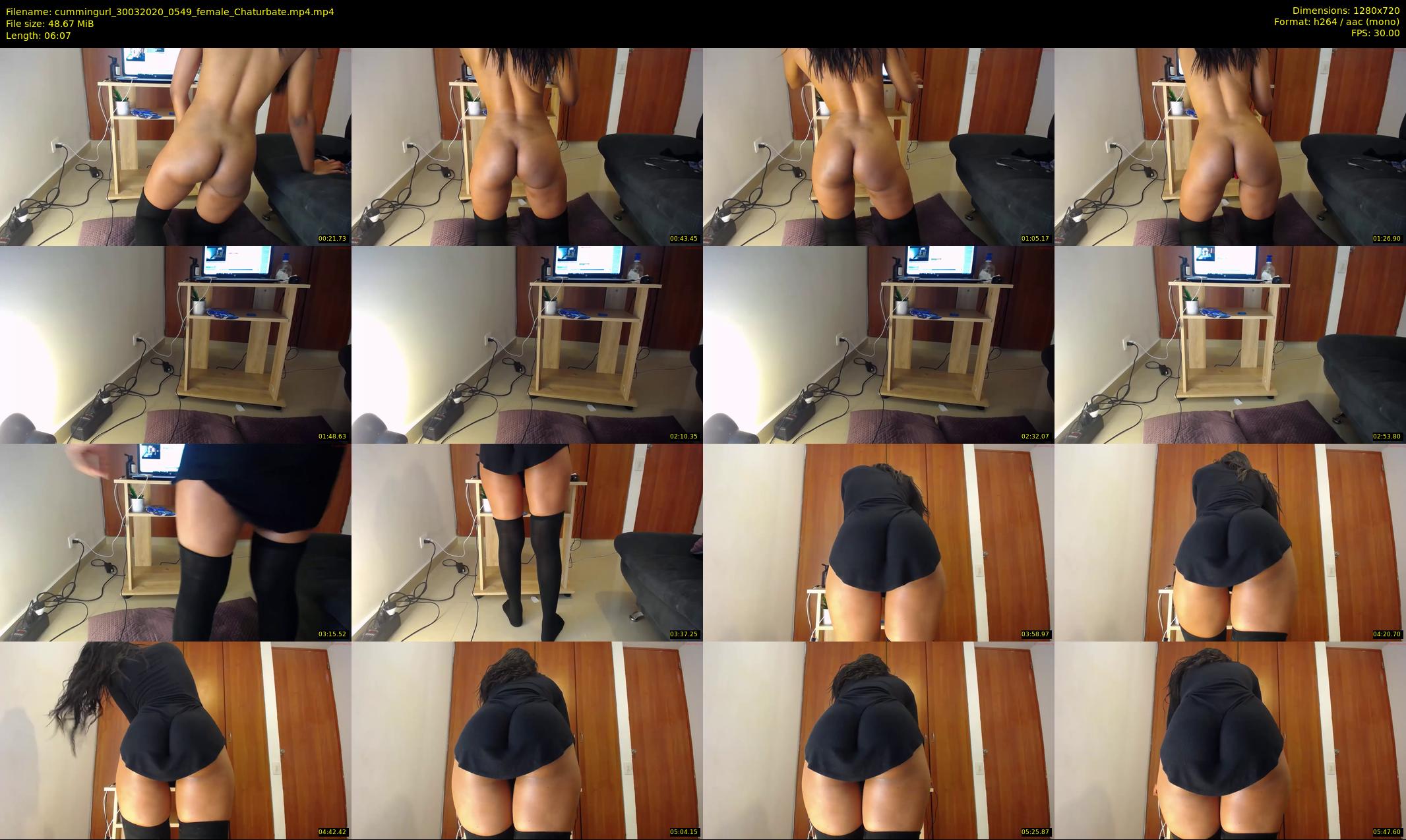 cummingurl — 7 minute Chaturbate couple cam show recording, 720p, Mar 30, 2020