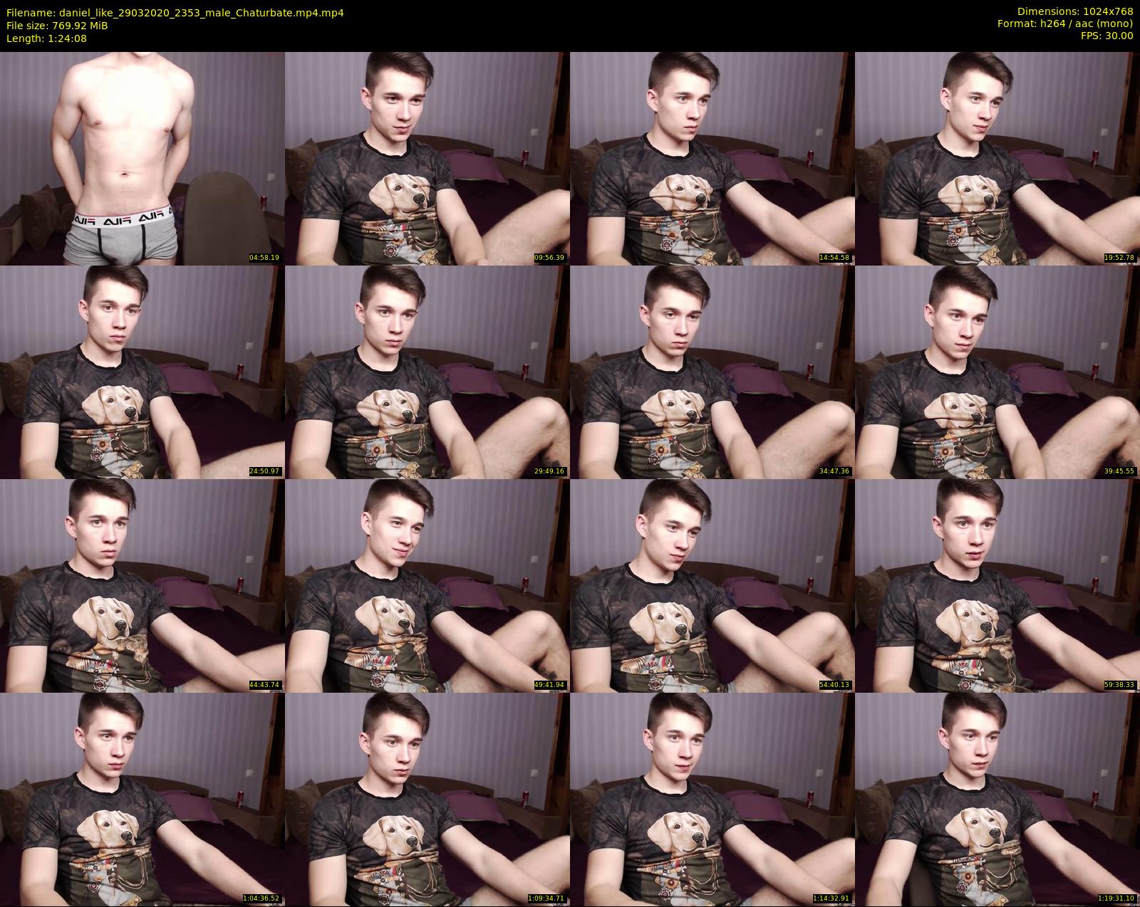 daniel_like — 85 minute Chaturbate male cam show recording, 720p, Mar 29, 2020