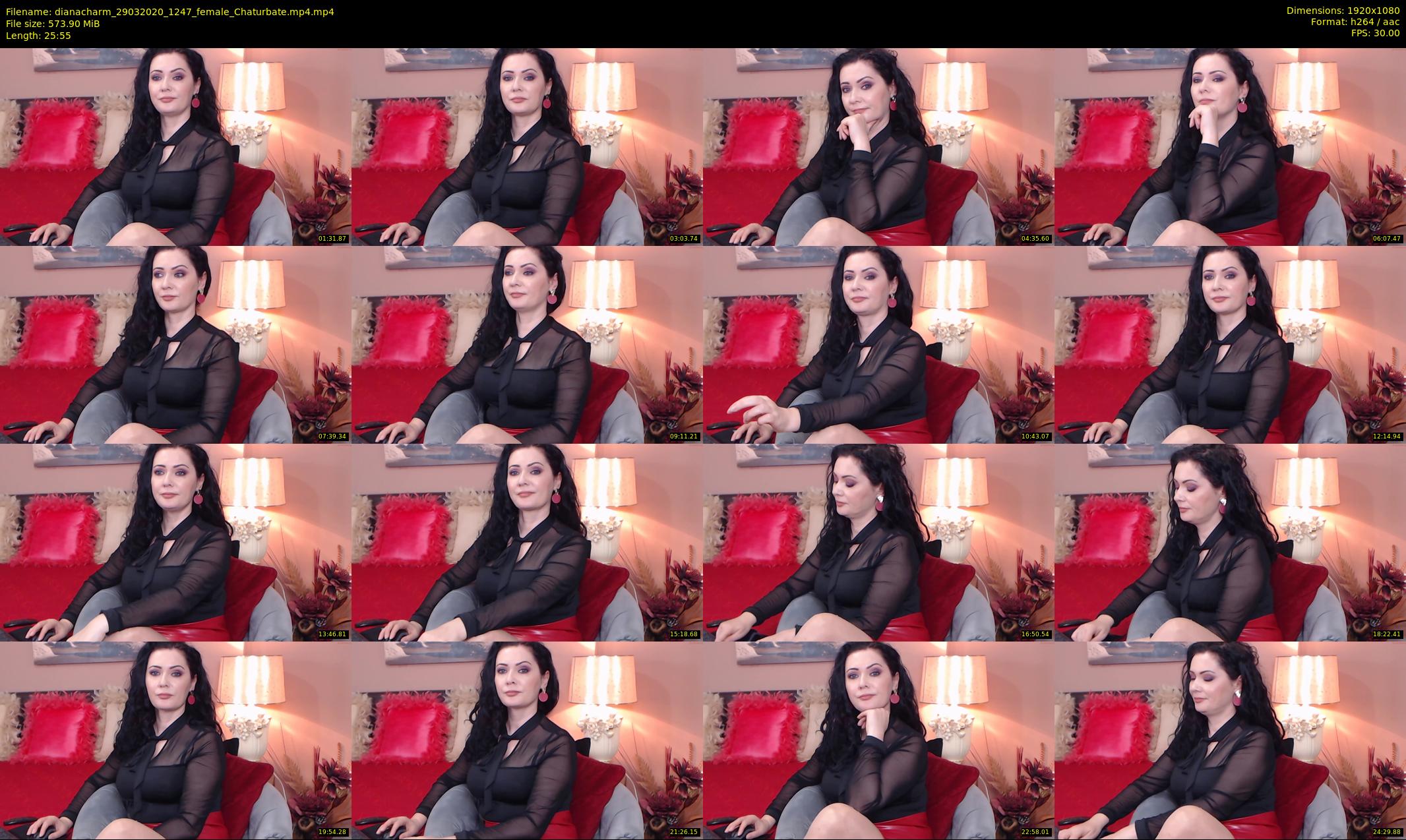 dianacharm — 26 minute Chaturbate female cam show recording, 1080p, Mar 29, 2020