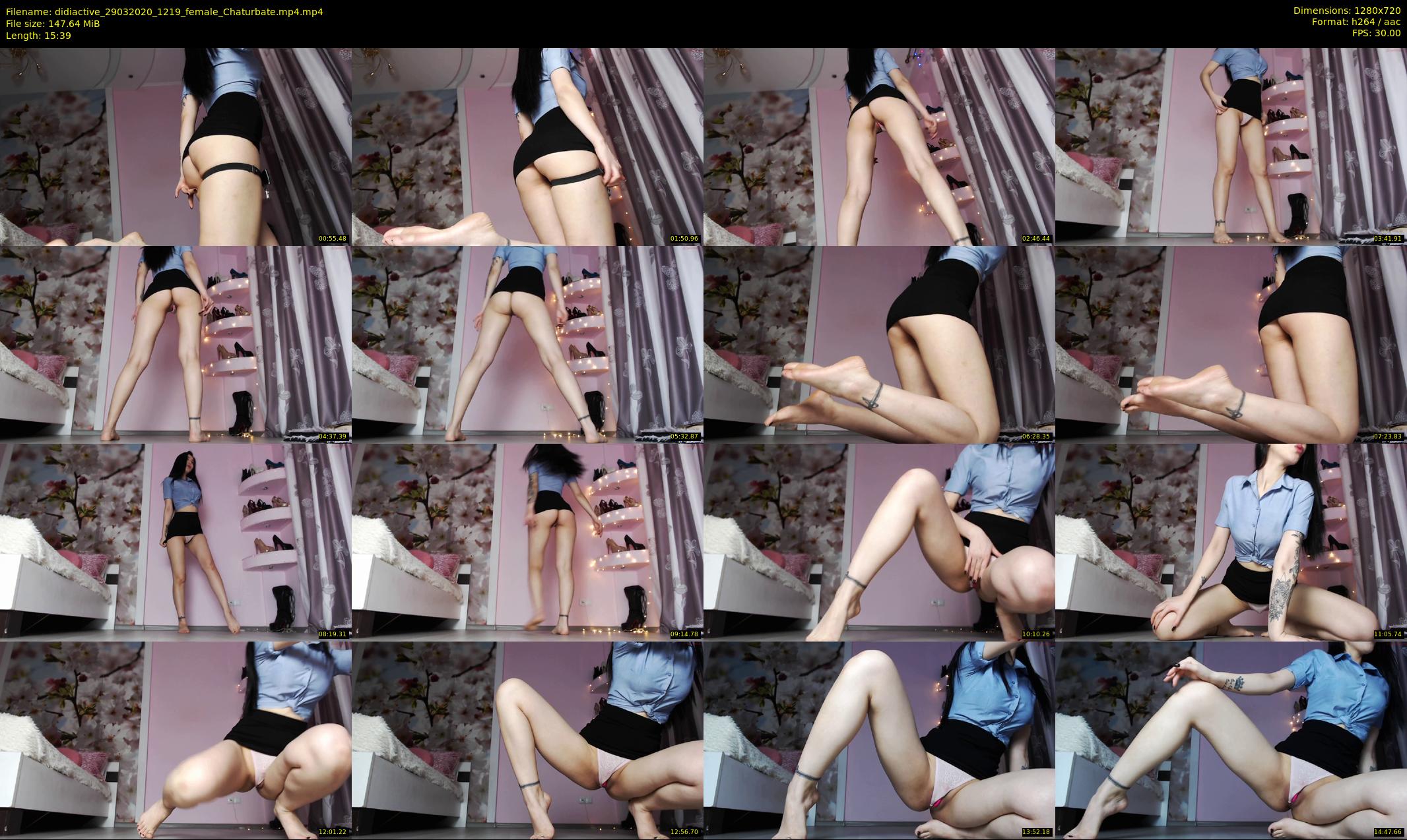 didiactive — 16 minute Chaturbate female cam show recording, 720p, Mar 29, 2020