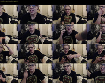 doomednympho — 8 minute Chaturbate female cam show recording, 720p, Mar 30, 2020