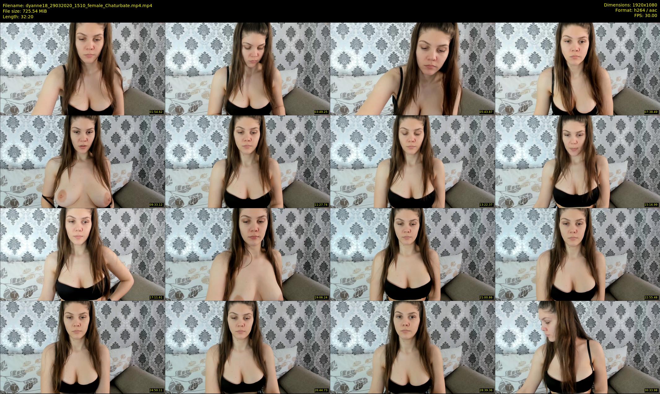 dyanne18 — 33 minute Chaturbate female cam show recording, 1080p, Mar 29, 2020