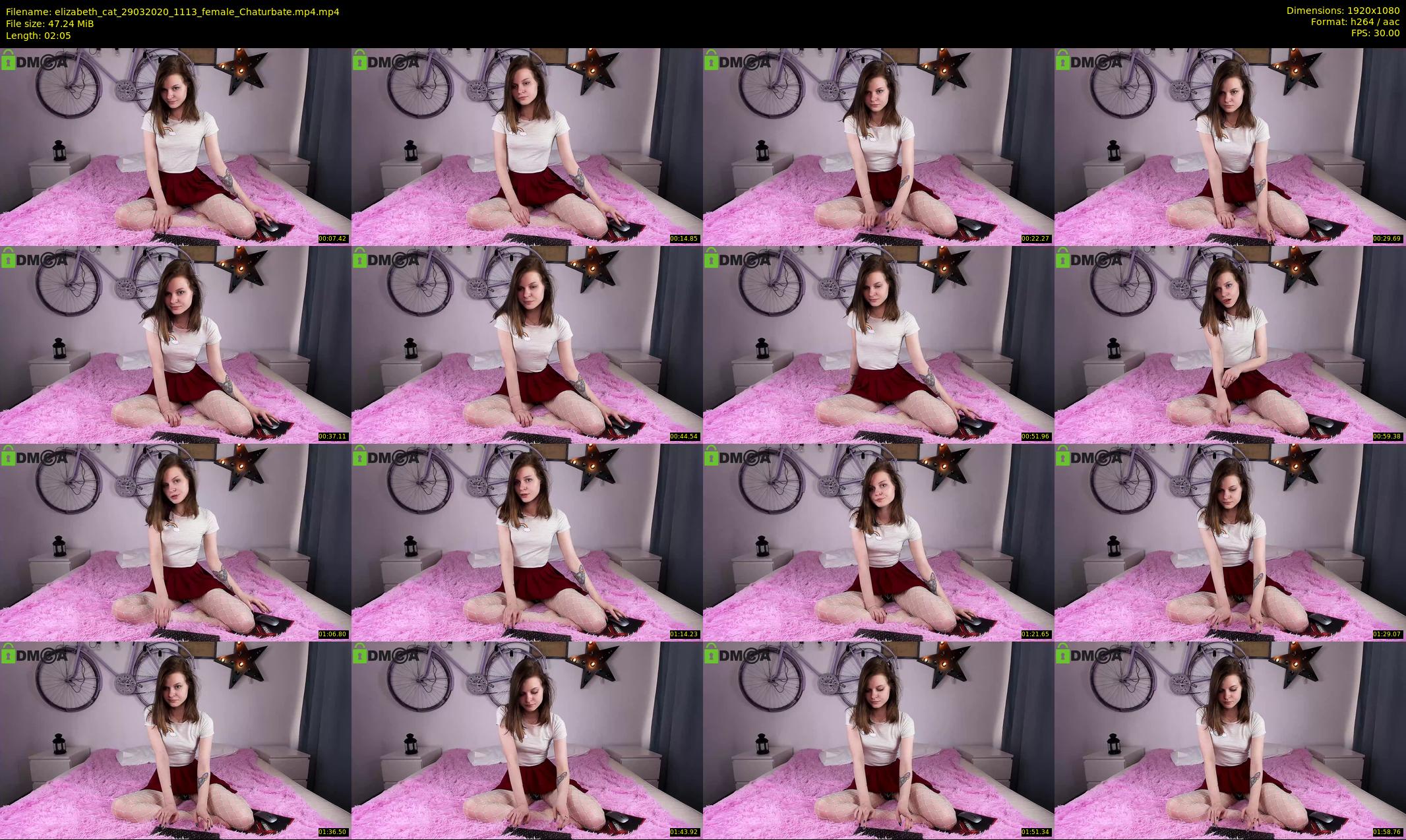 elizabeth_cat — 3 minute Chaturbate female cam show recording, 1080p, Mar 29, 2020