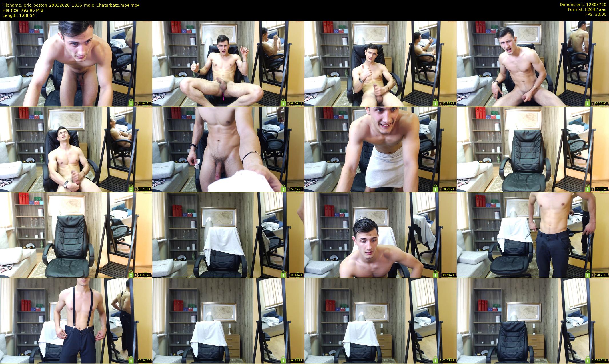 eric_poston — 69 minute Chaturbate male cam show recording, 720p, Mar 29, 2020